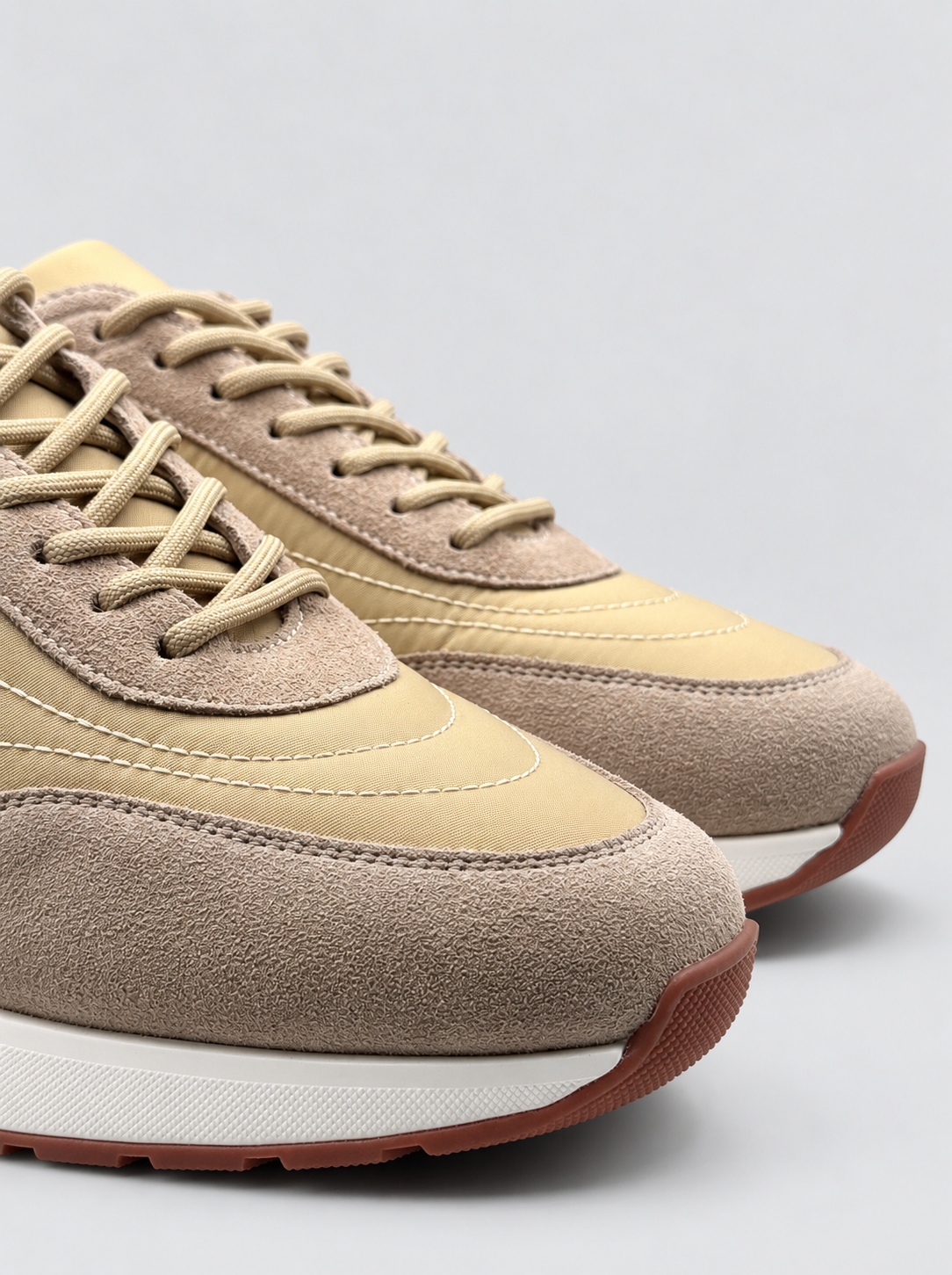 the virelli core sneakers taupe