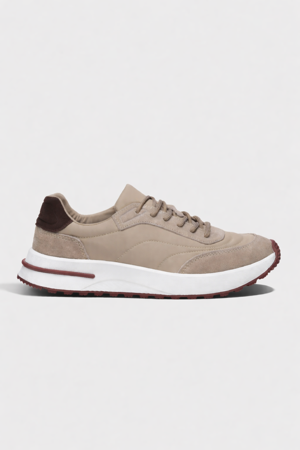 the virelli core sneakers taupe