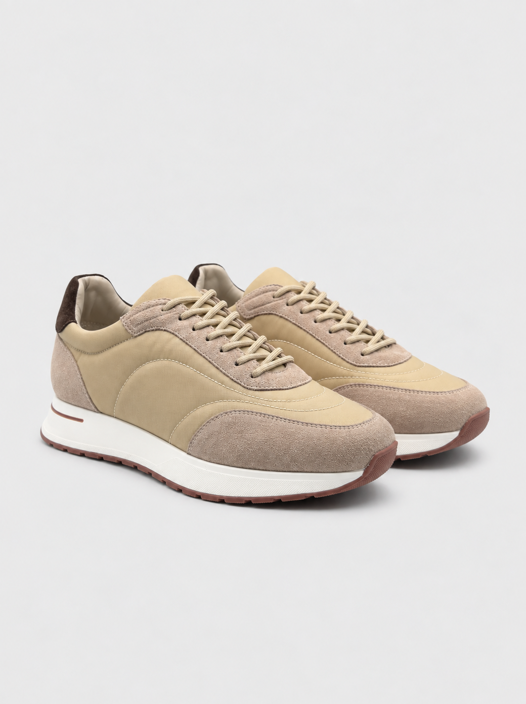 the virelli core sneakers taupe