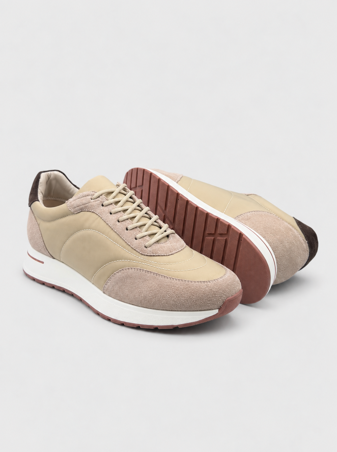 the virelli core sneakers taupe