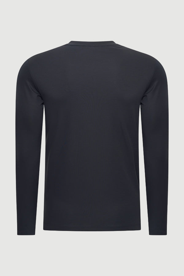 Ermal long sleeve t-shirt Dark blue