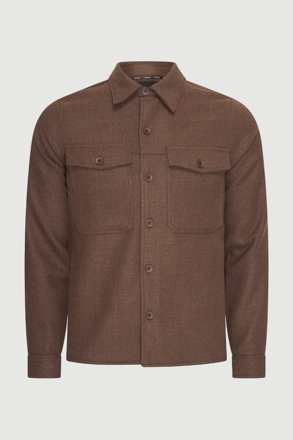 The ventura overshirt Mocca