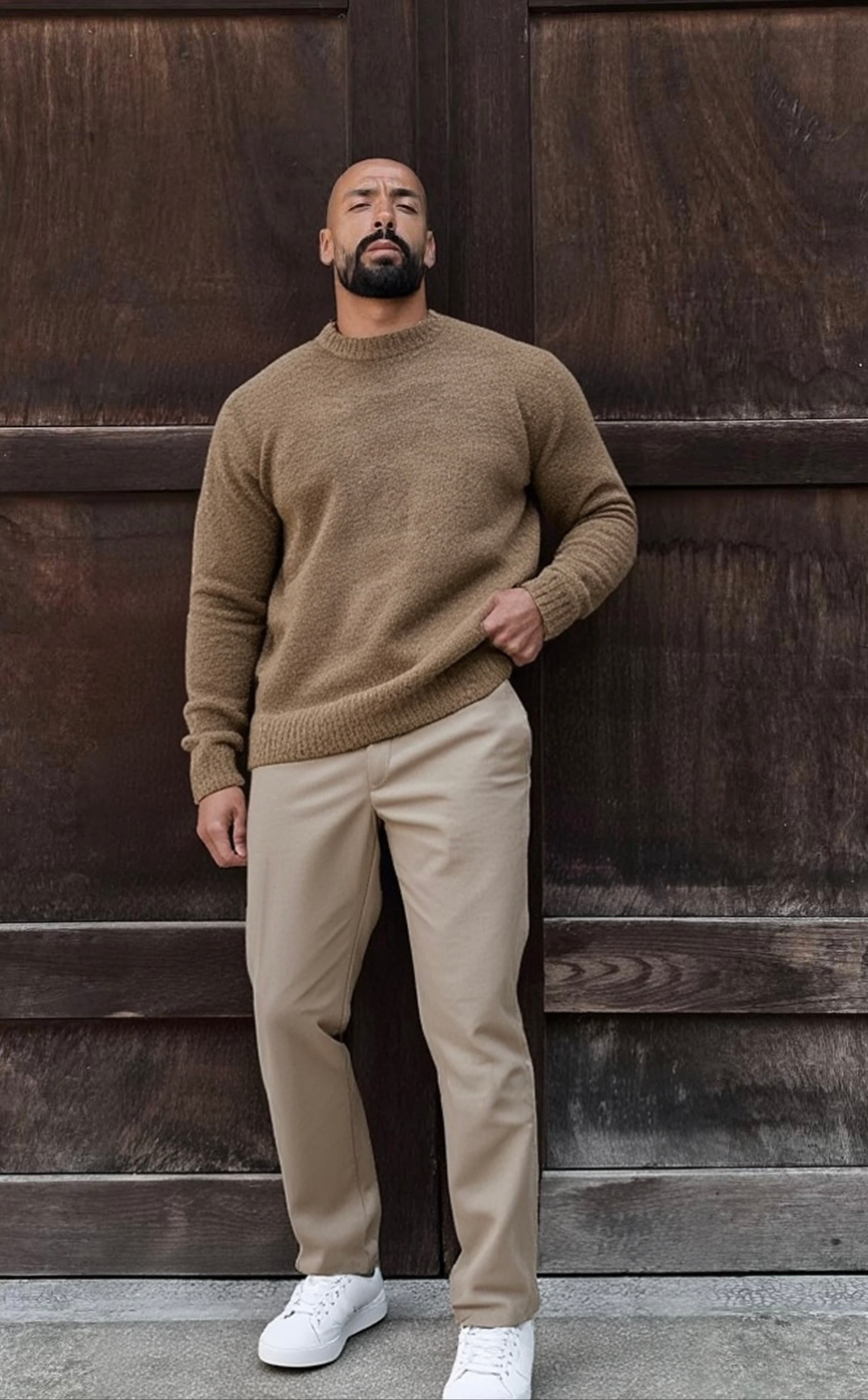 Tristan pullover brown