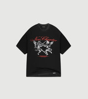 ANGELIC ASCENT T-SHIRT BLACK