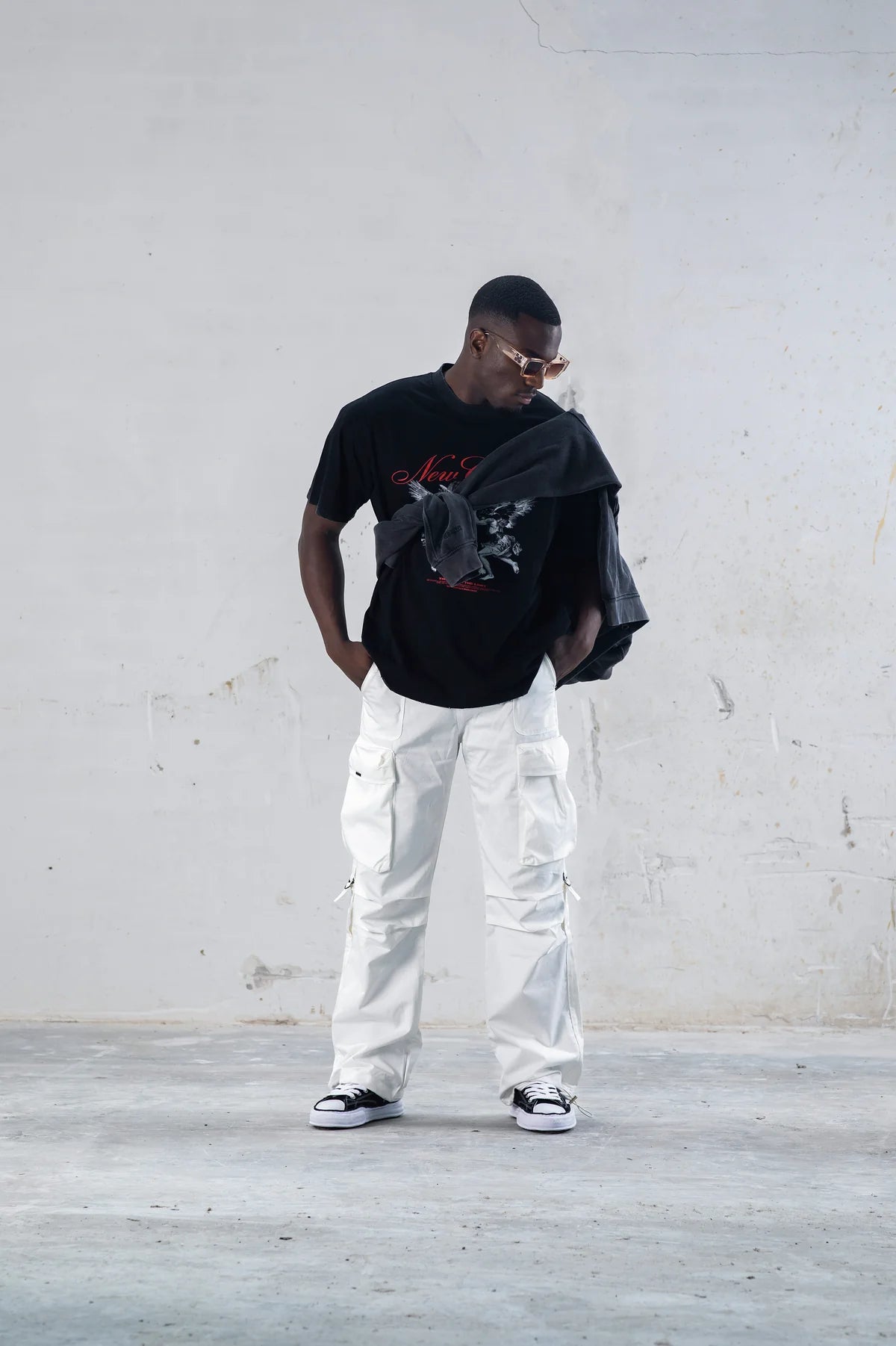 ANGELIC ASCENT T-SHIRT BLACK