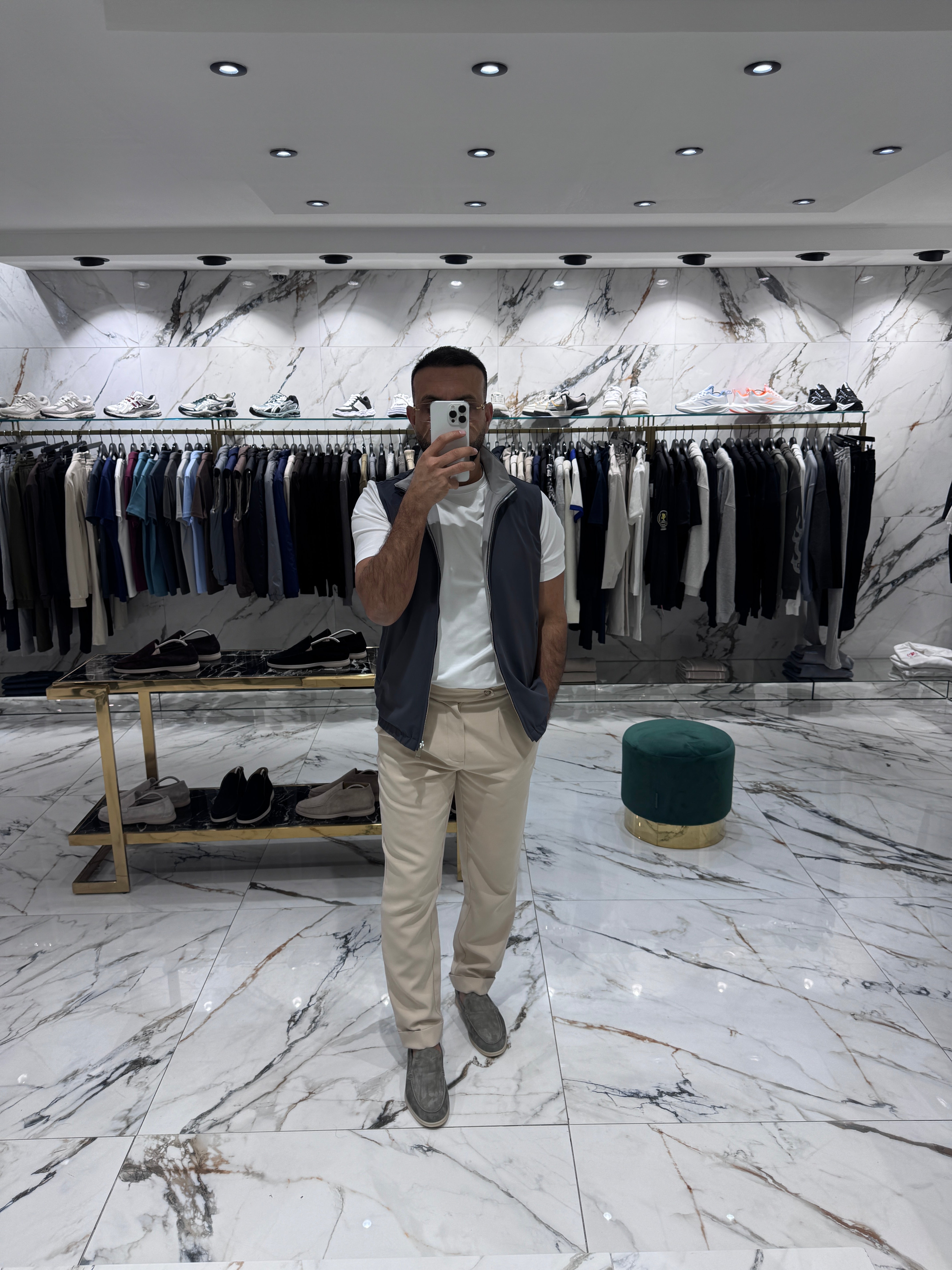 The Chesto Bodywarmer – Grey/Elephant grey