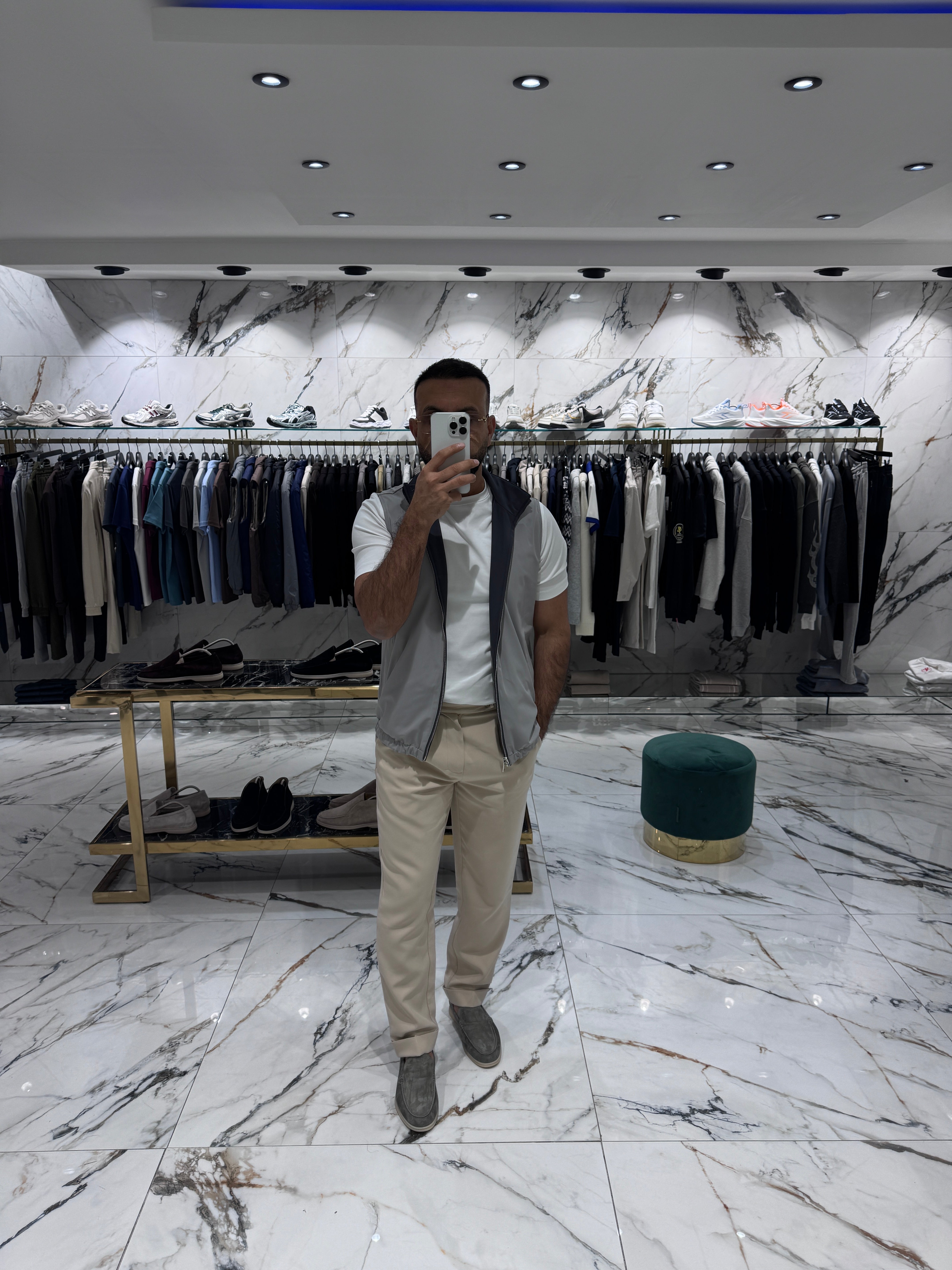 The Chesto Bodywarmer – Grey/Elephant grey