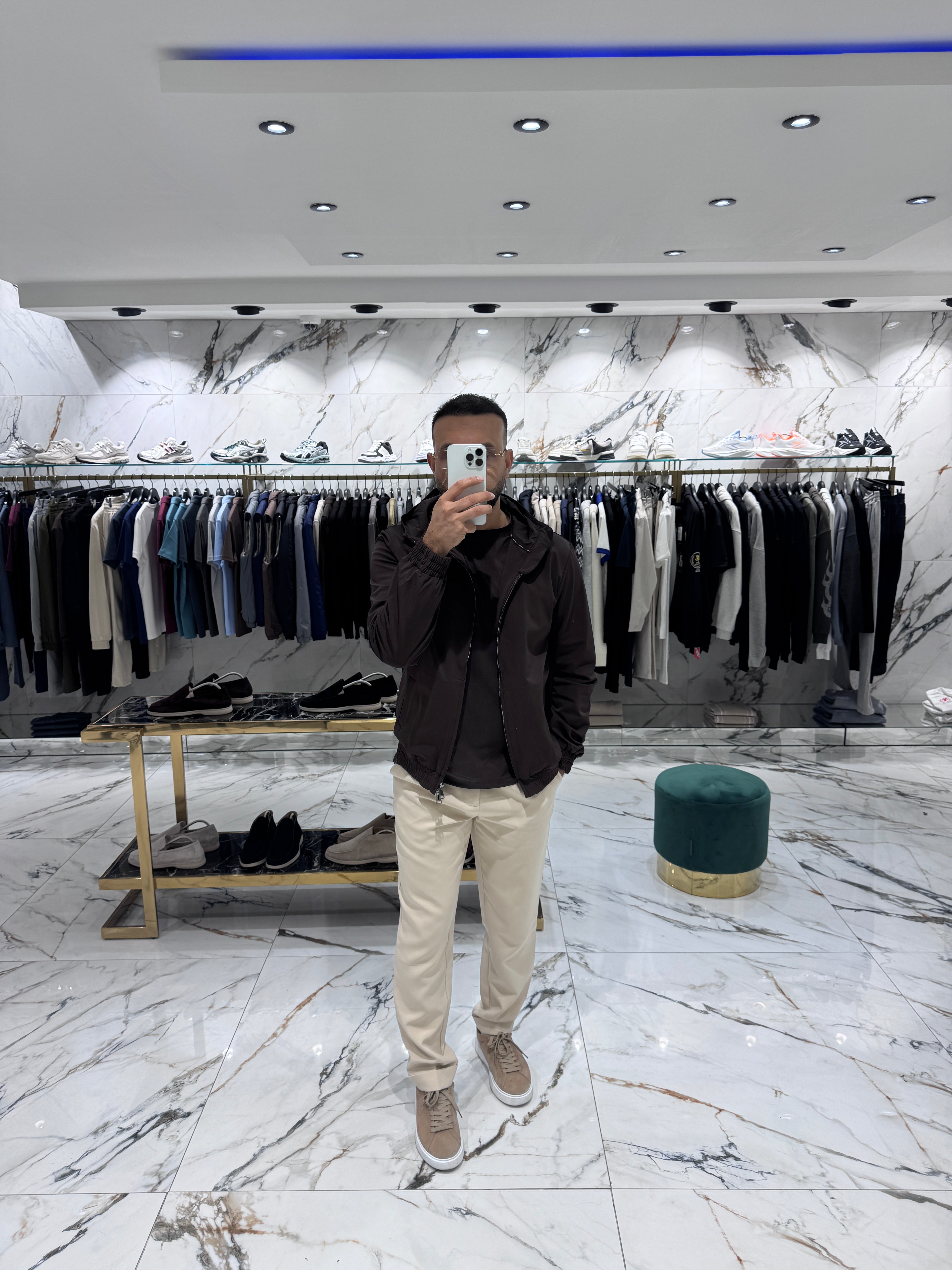 The Fabio Tech Jacket – Espresso