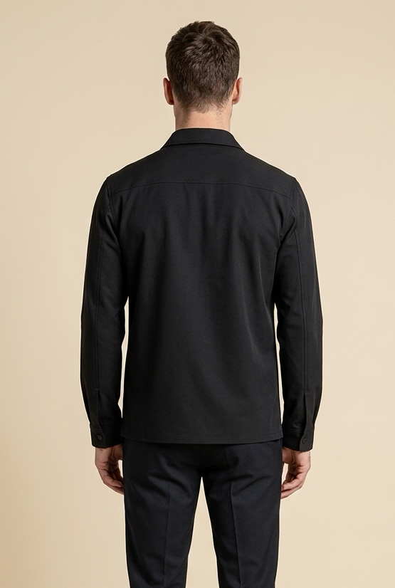The santoni jacket black