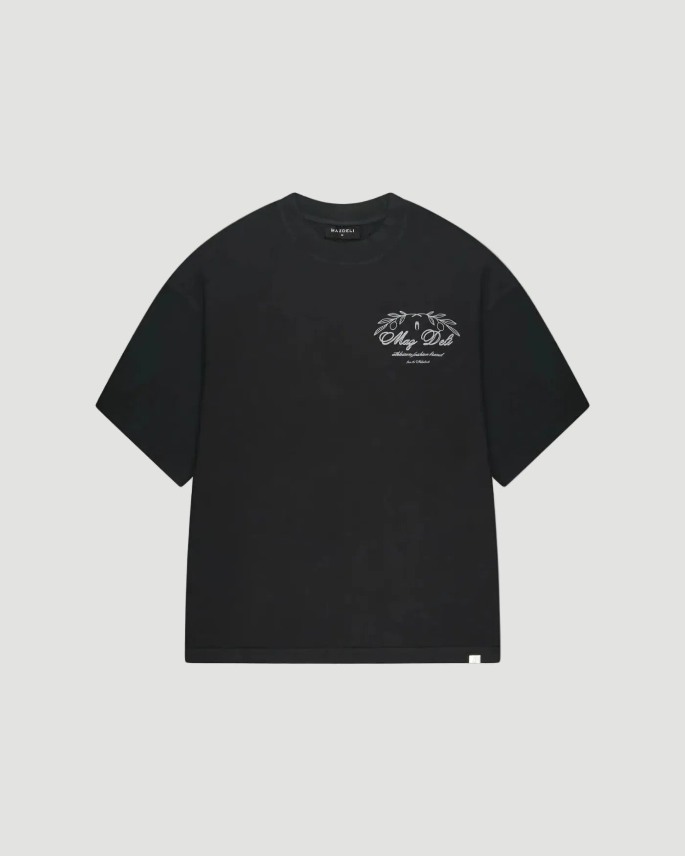LEAF T-SHIRT - BLACK