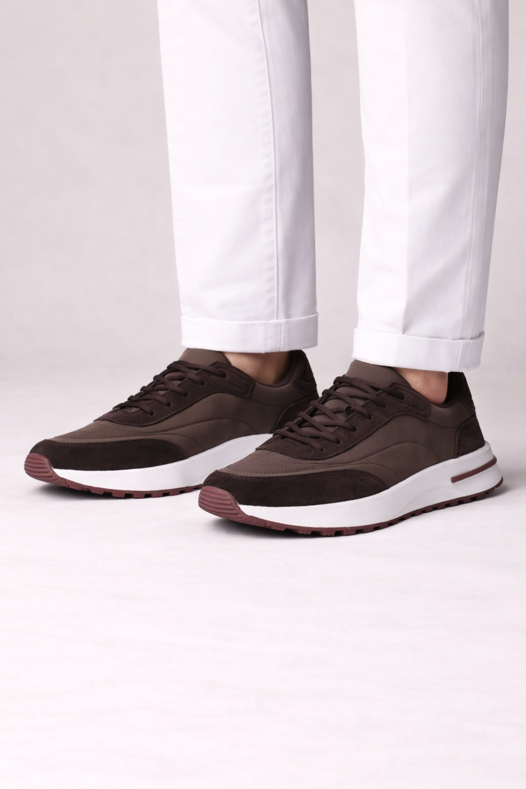 The virelli core sneakers Mocha brown