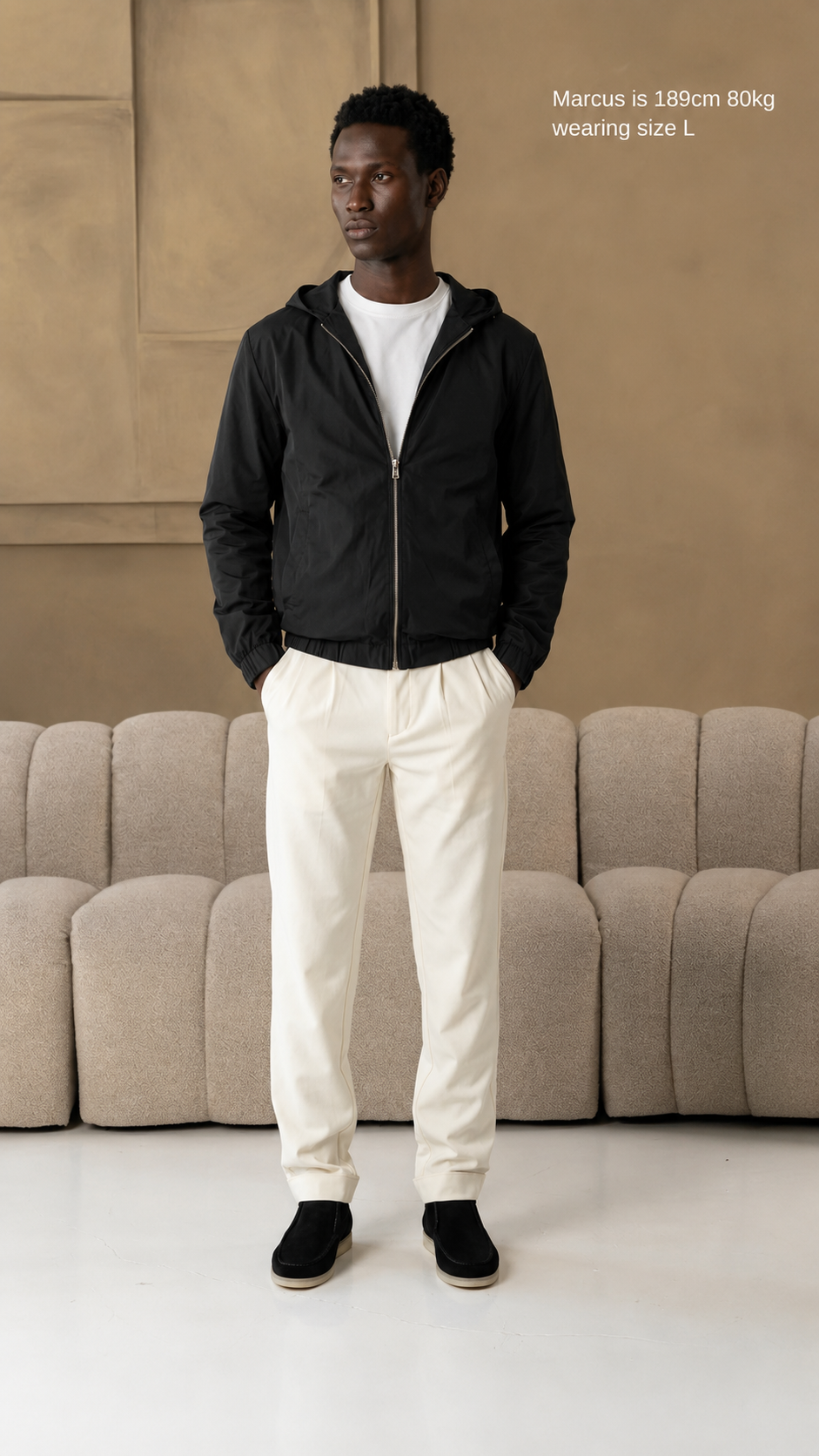 The servero jacket Black