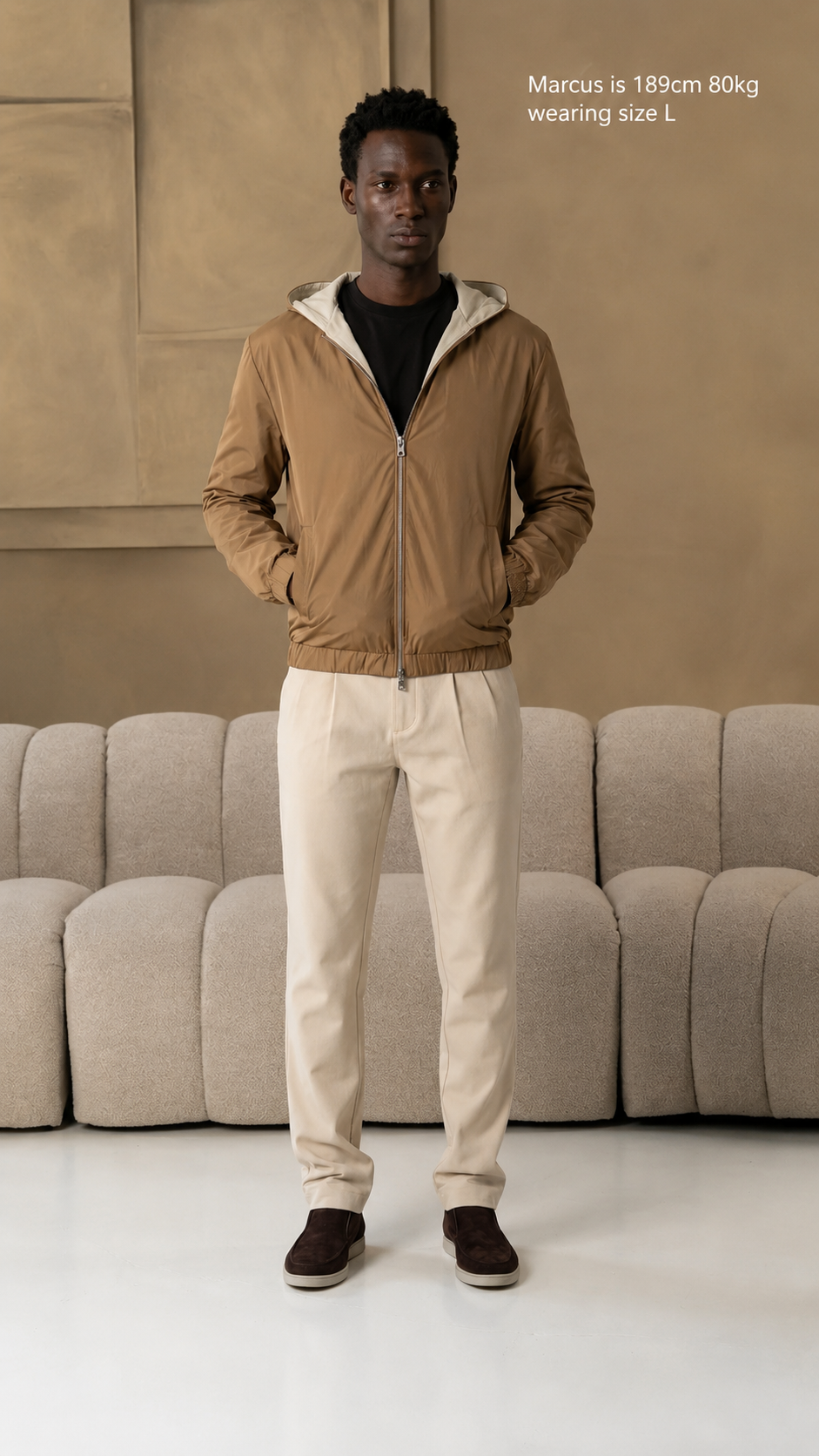 The servero jacket Mocca