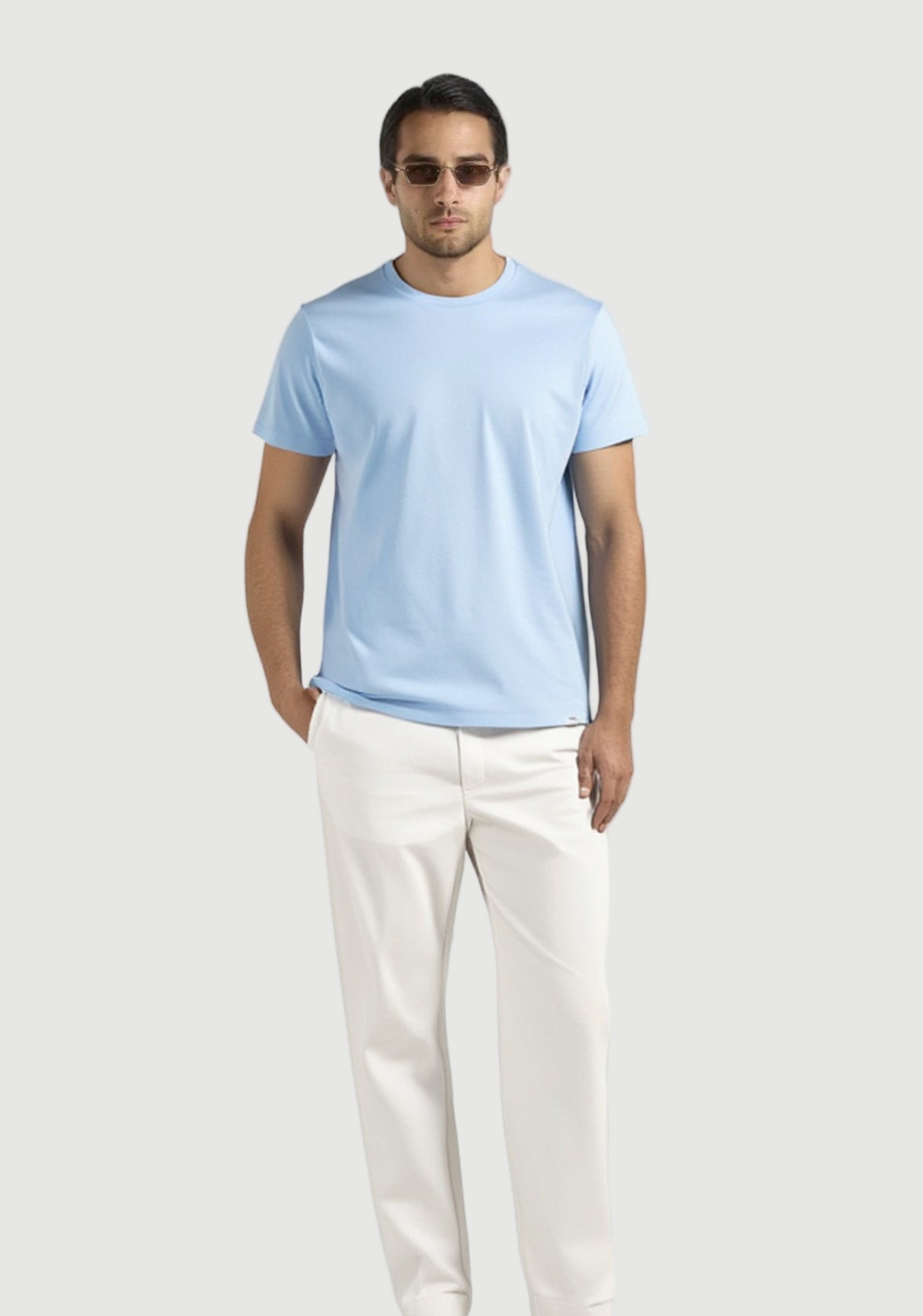 baby blue glitter t-shirt