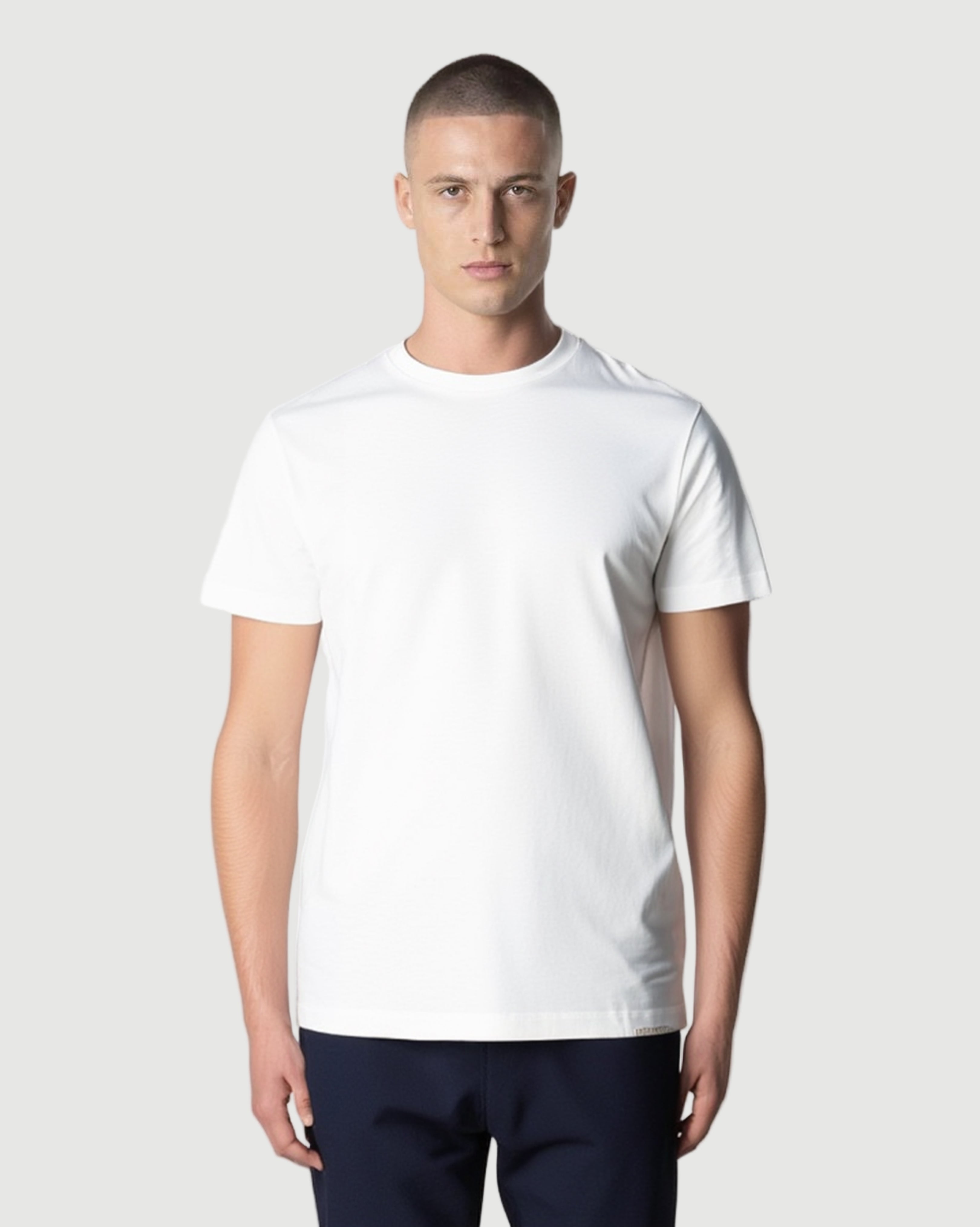 Glans t-shirt wit