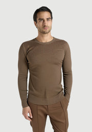 Knitted longsleeve mocca