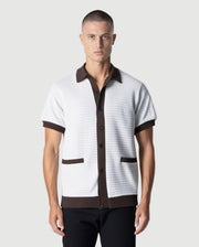 Knitted polo