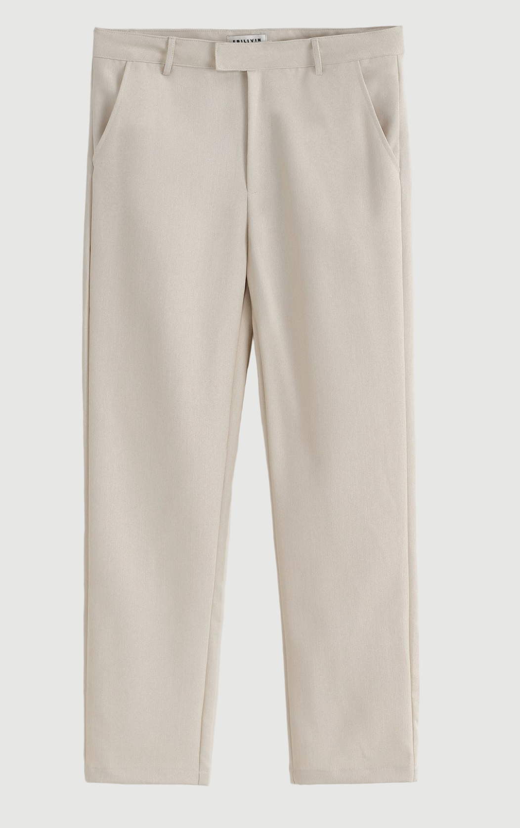Pants uni beige