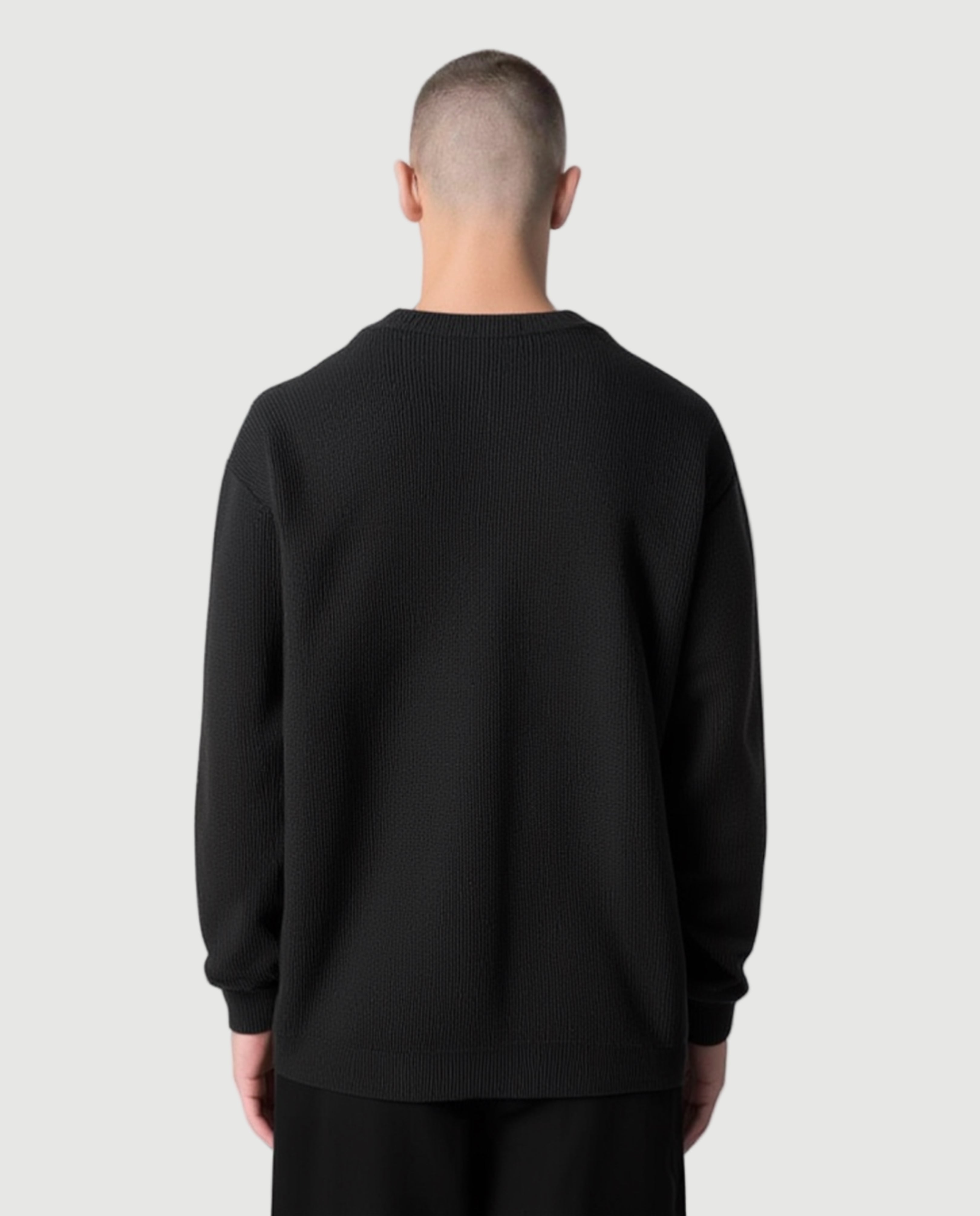 Solid sweat black