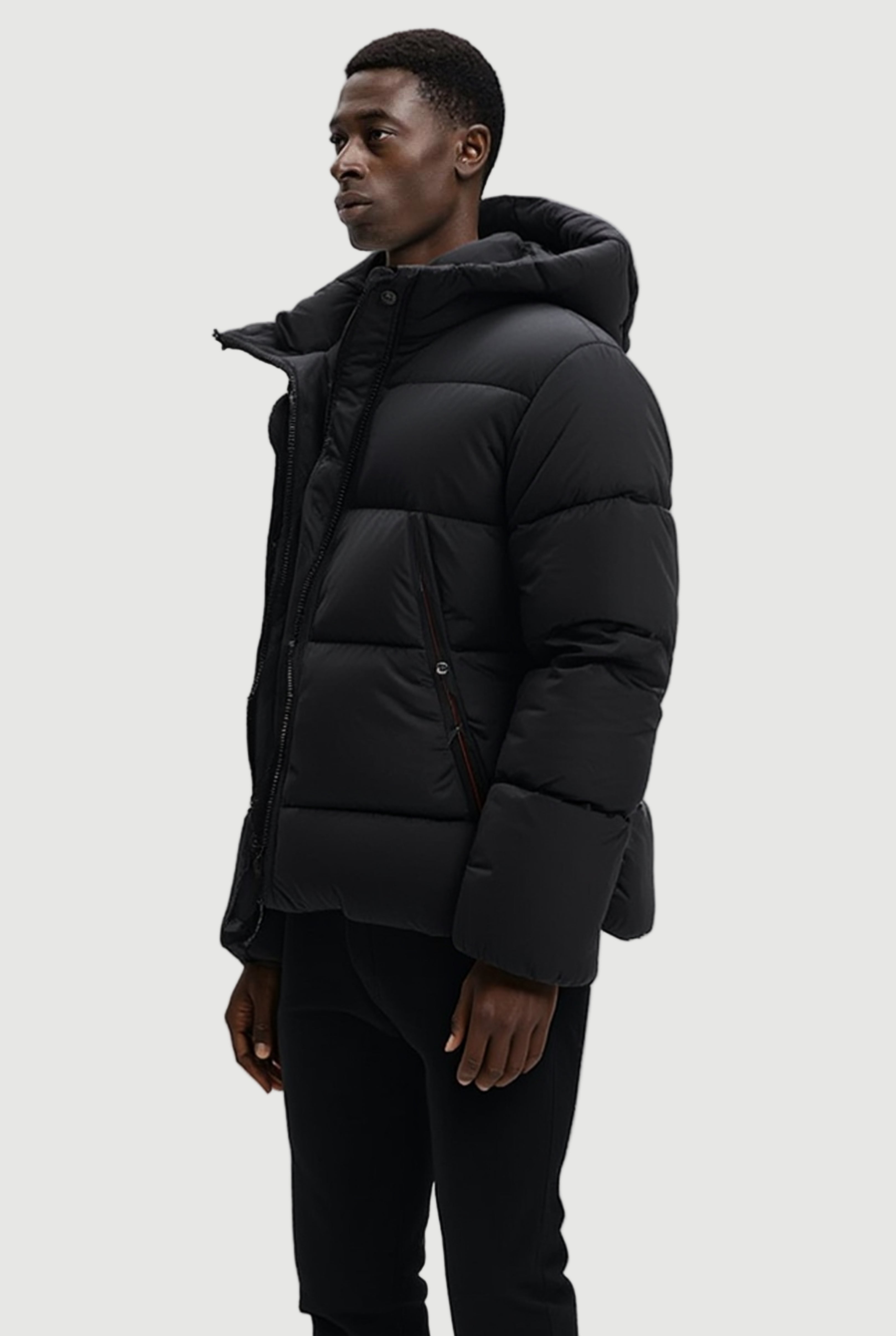 Quilted puffer jacket