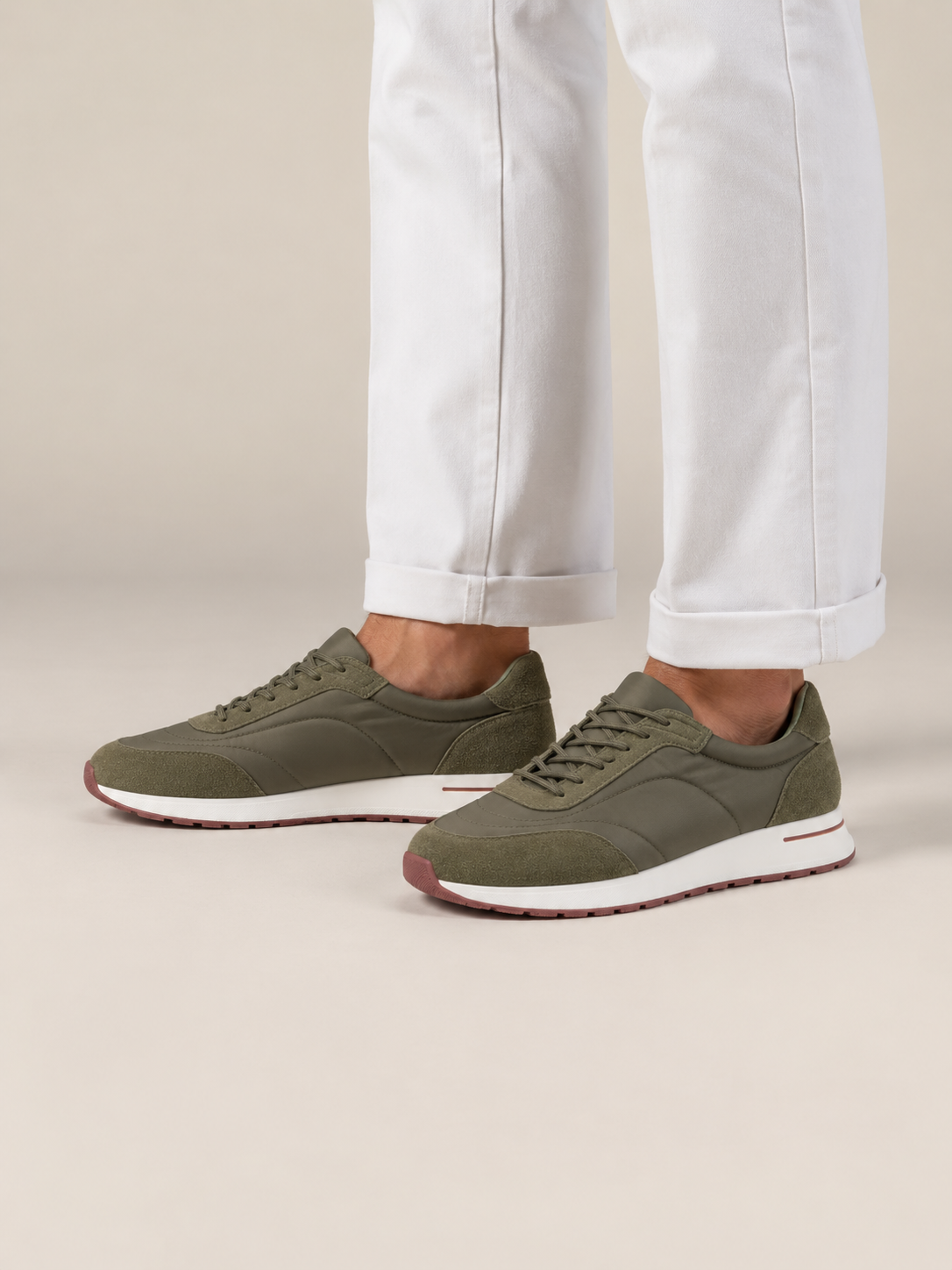 The virelli core sneakers Khaki