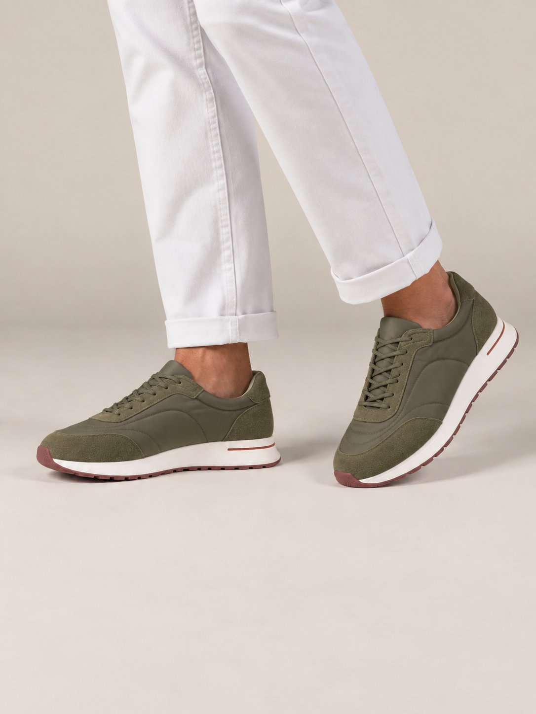 The virelli core sneakers Khaki