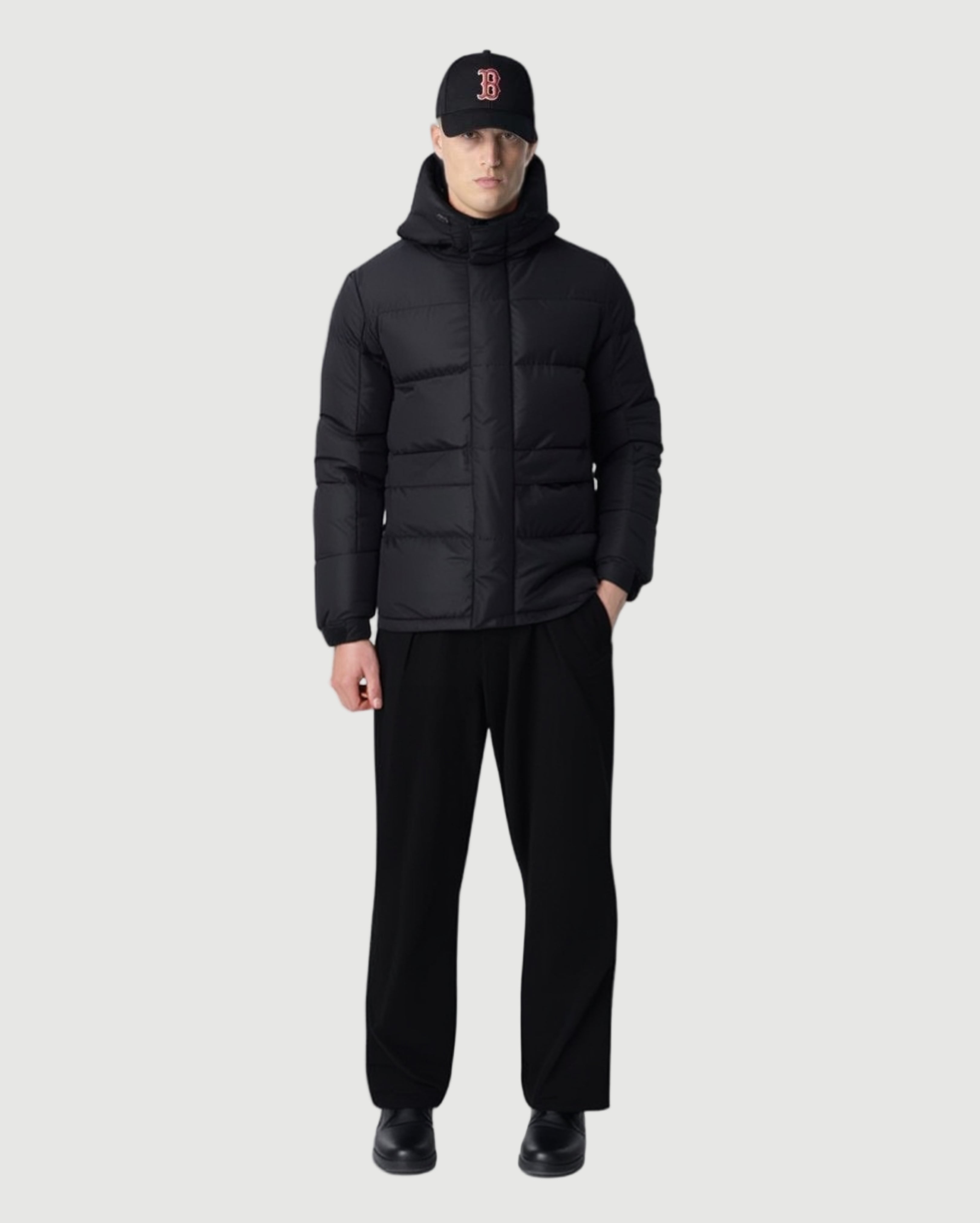 Aria puffer down jacket black