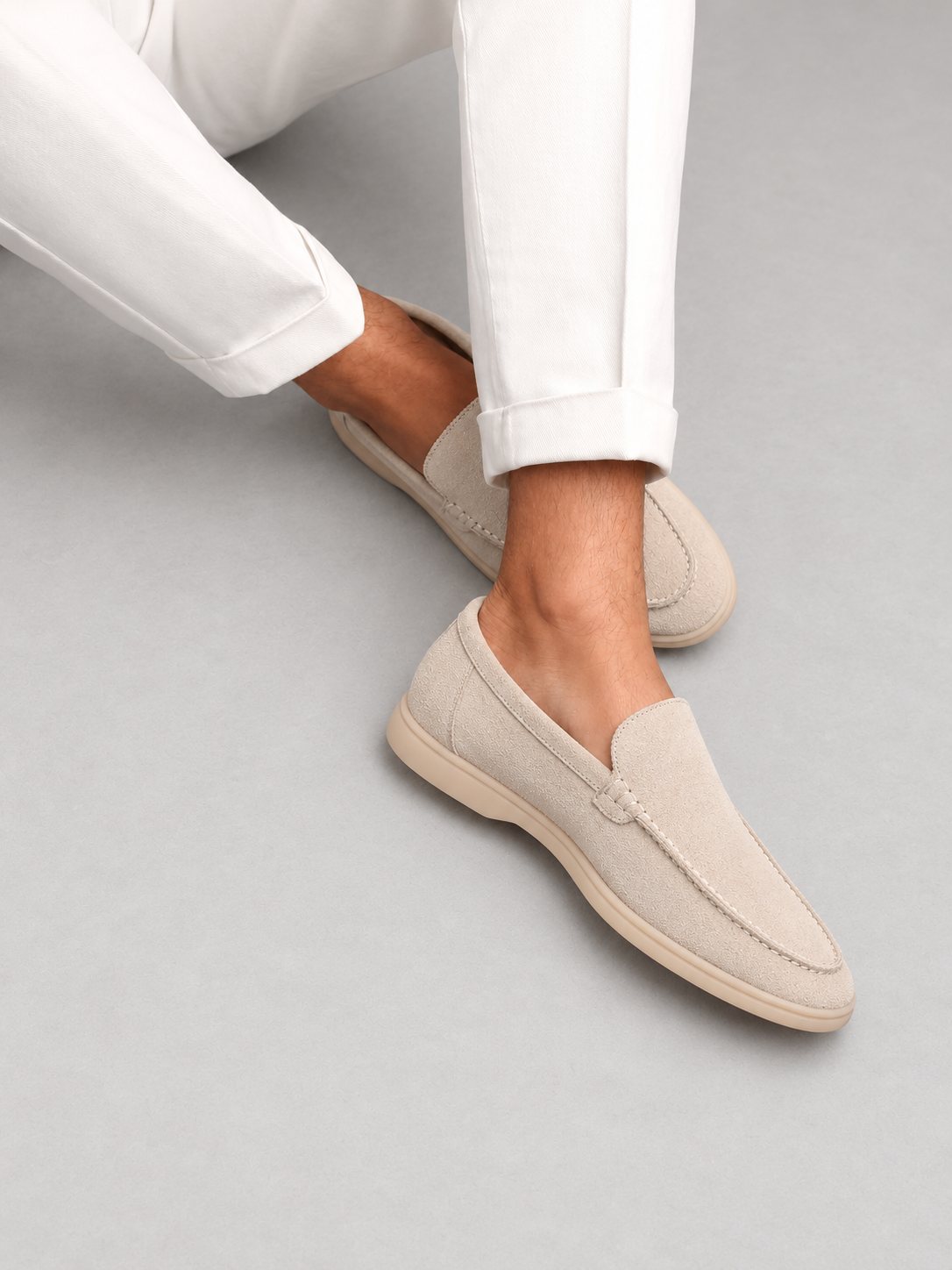 savio loafer apricot