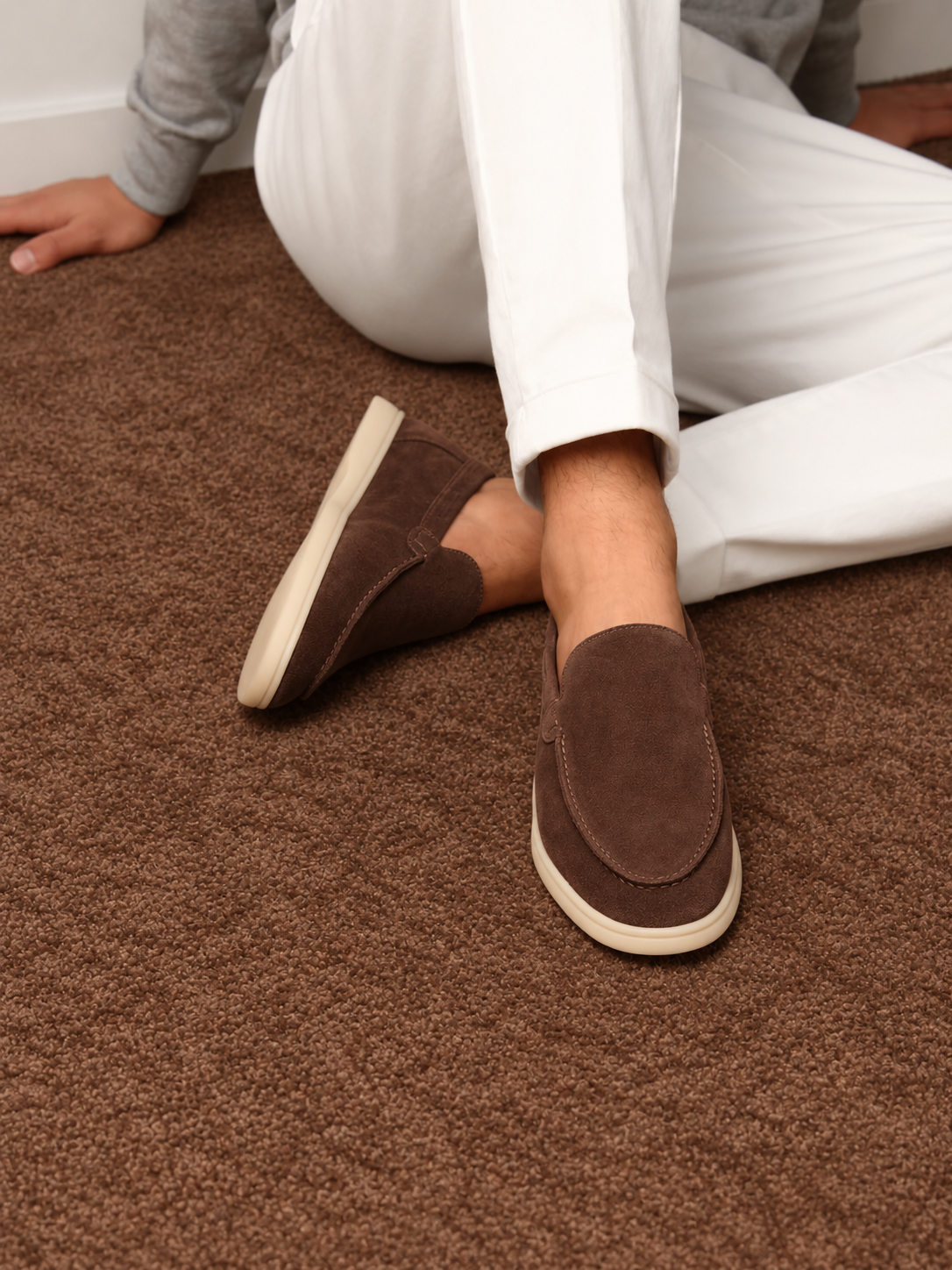 Savio loafer coffee
