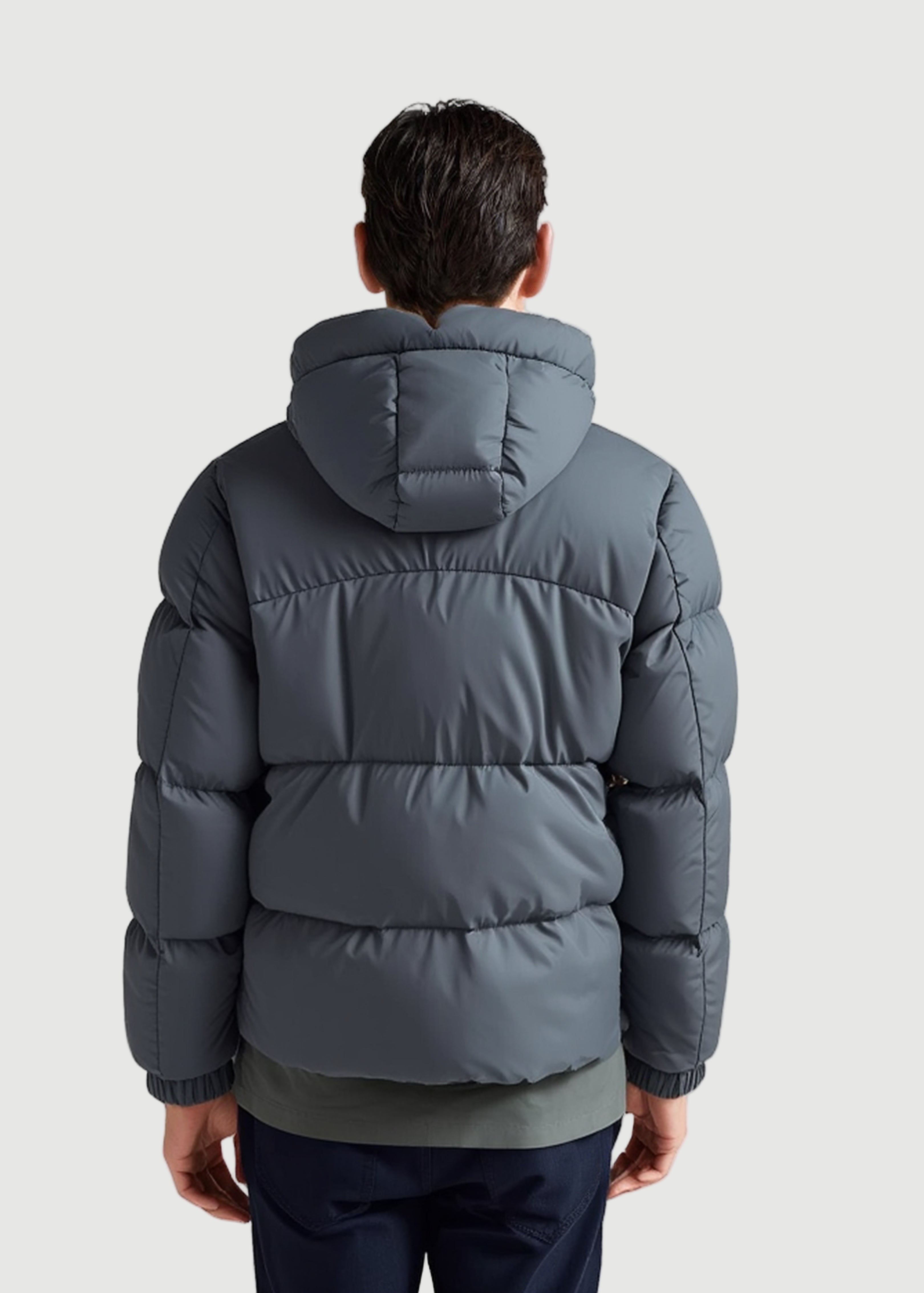 Dedoune grey bomber jacket