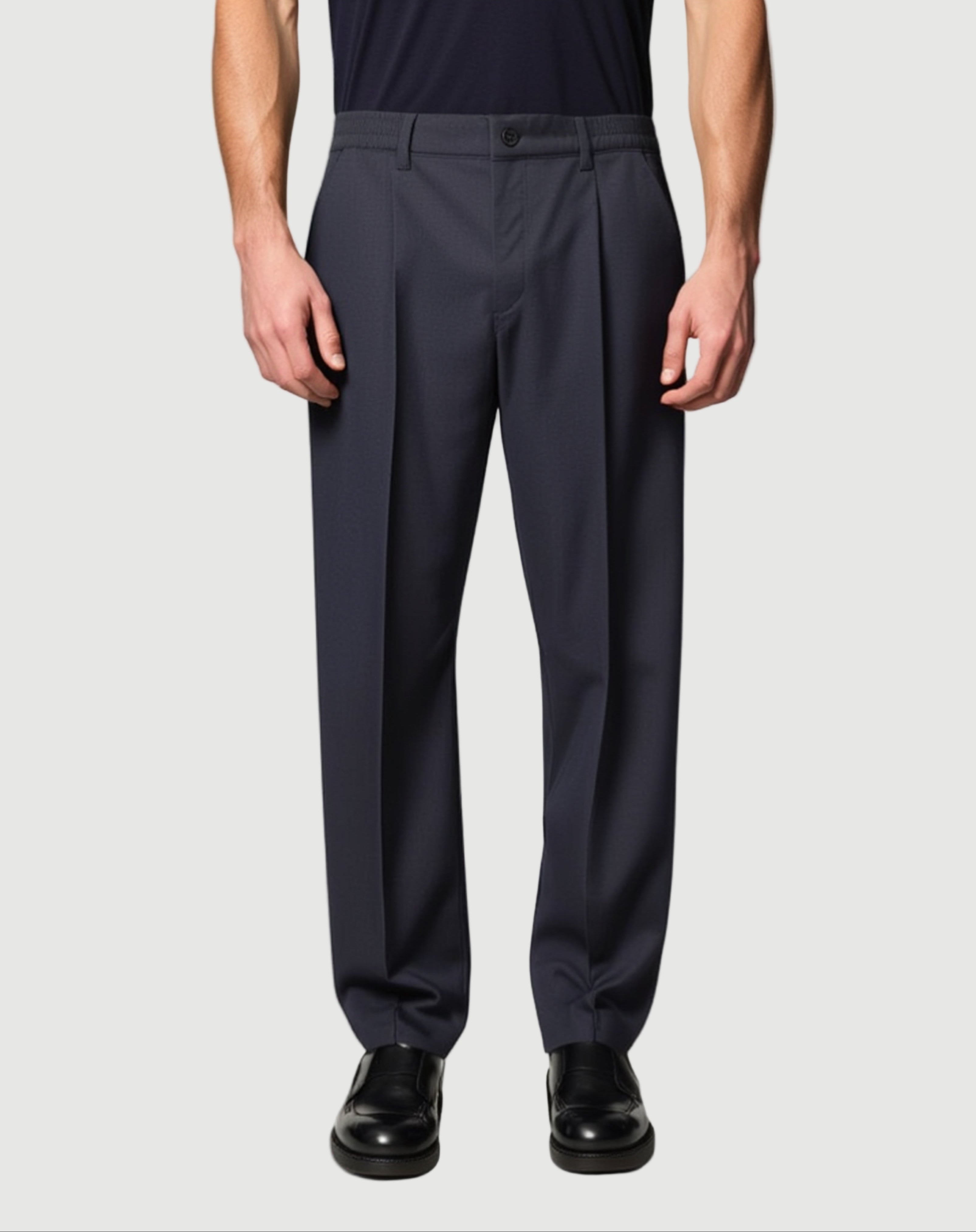 Steve wide pants dark grey