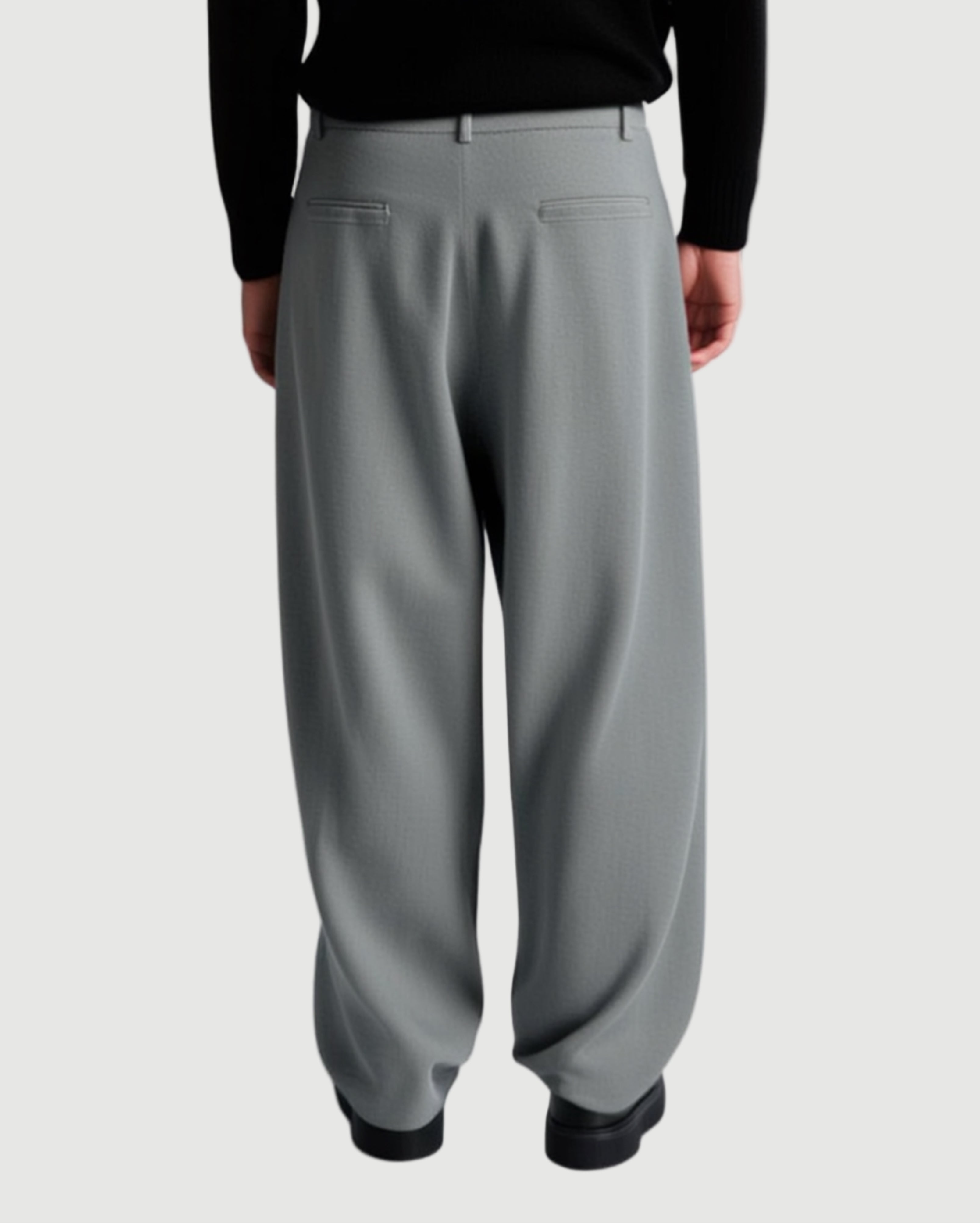 Gio wide leg pants grey