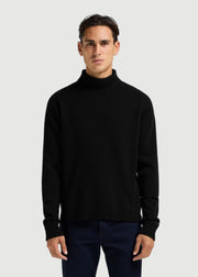 Iso turtle neck sweat black