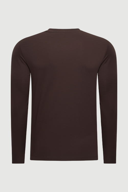 Ermal long sleeve t-shirt espresso