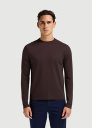 Ermal longsleev t-shirt espresso