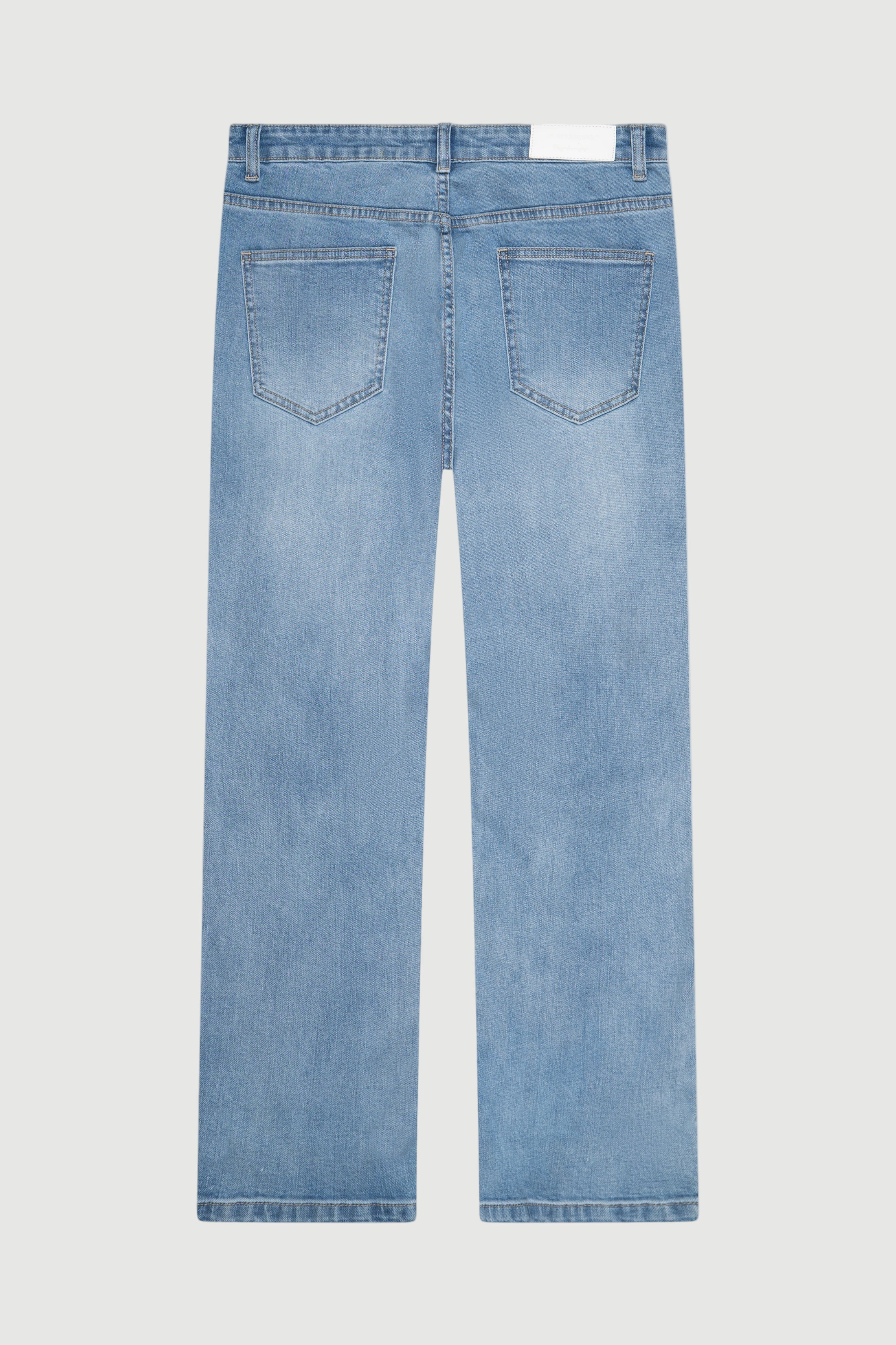 Gino slim cropped blue