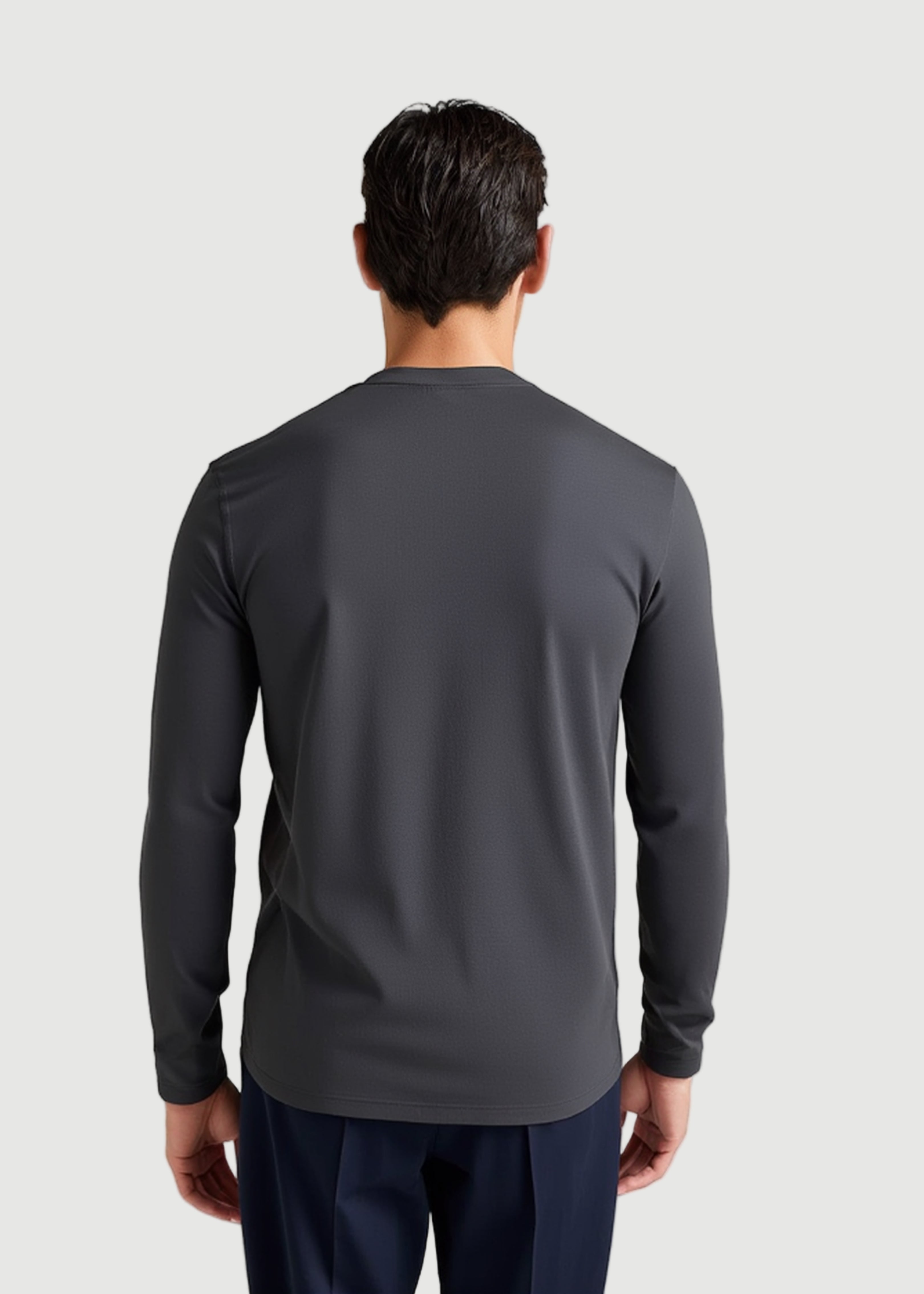 Ermal long sleeve t-shirt dark gray