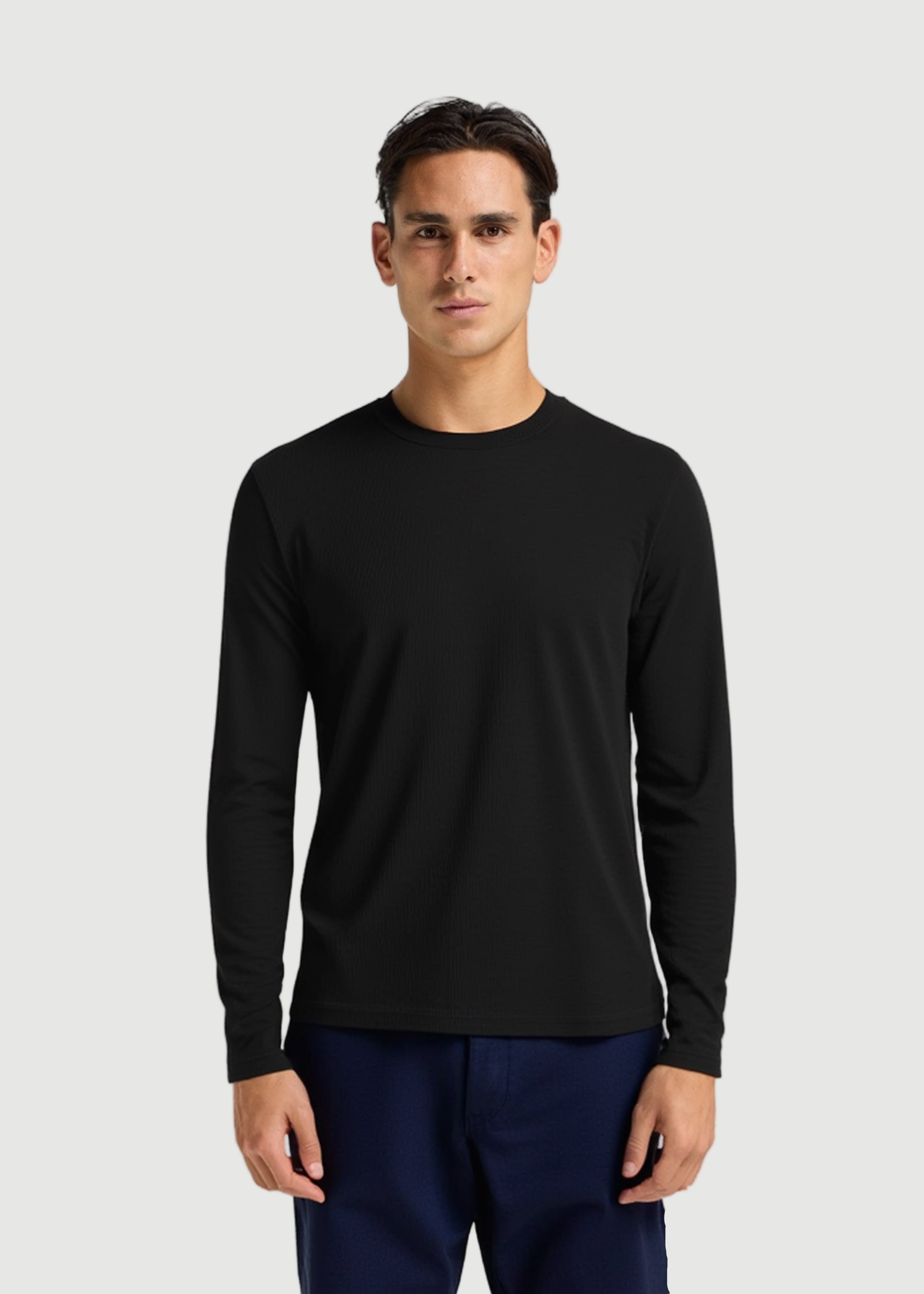 Ermal long sleeve t-shirt Black