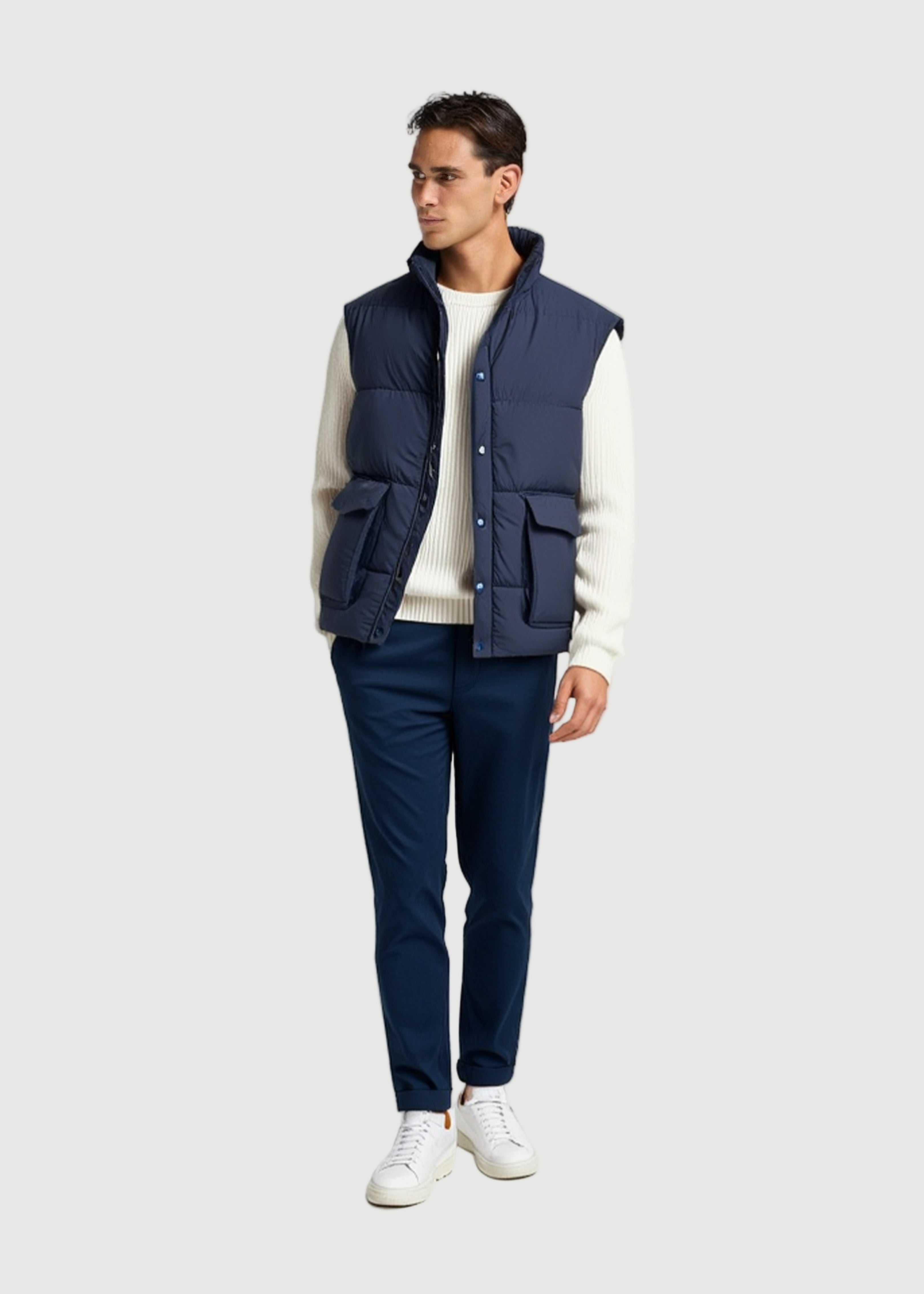 The Sovereign Gilet dark blue