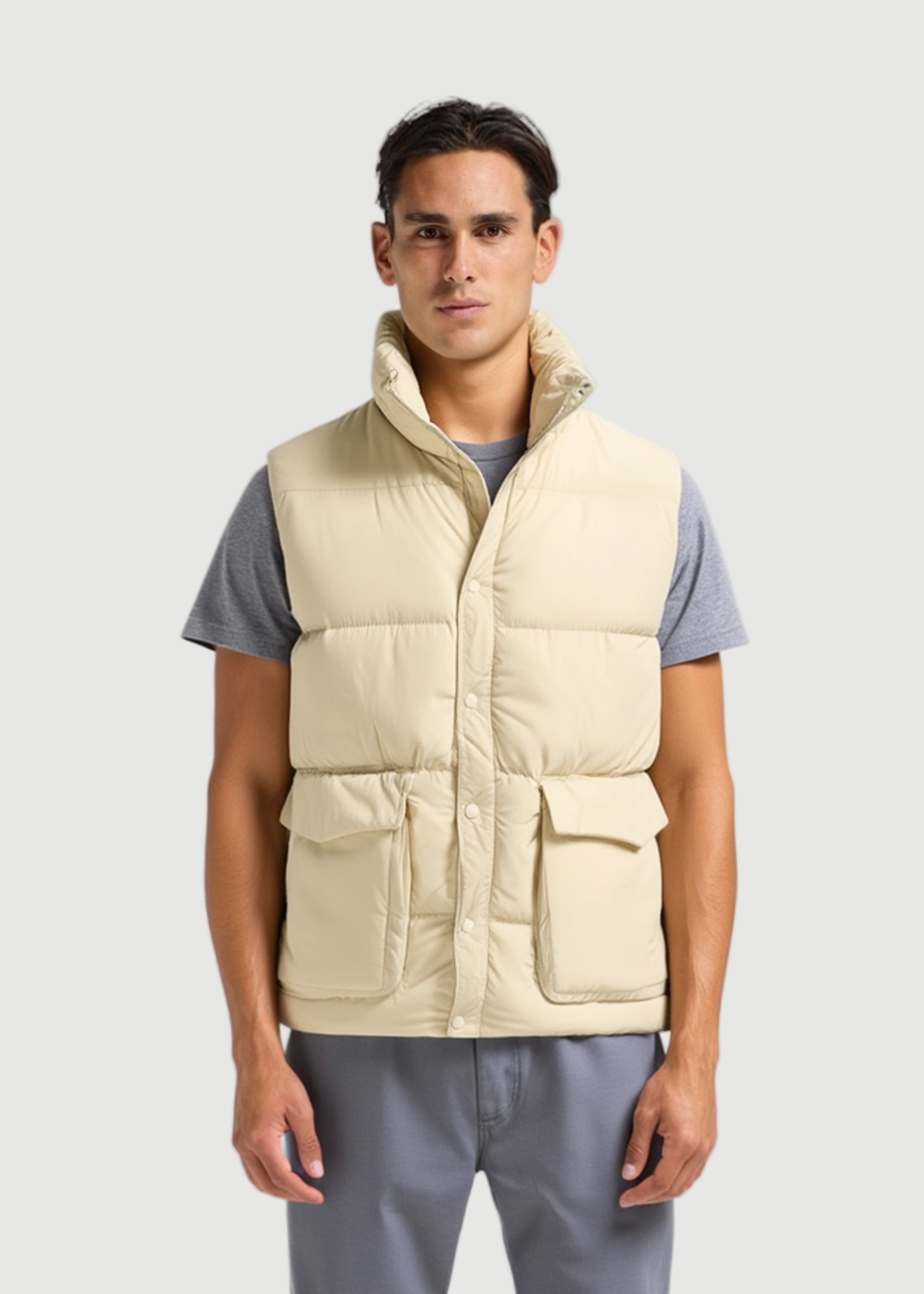 The Sovereign Gilet Sand