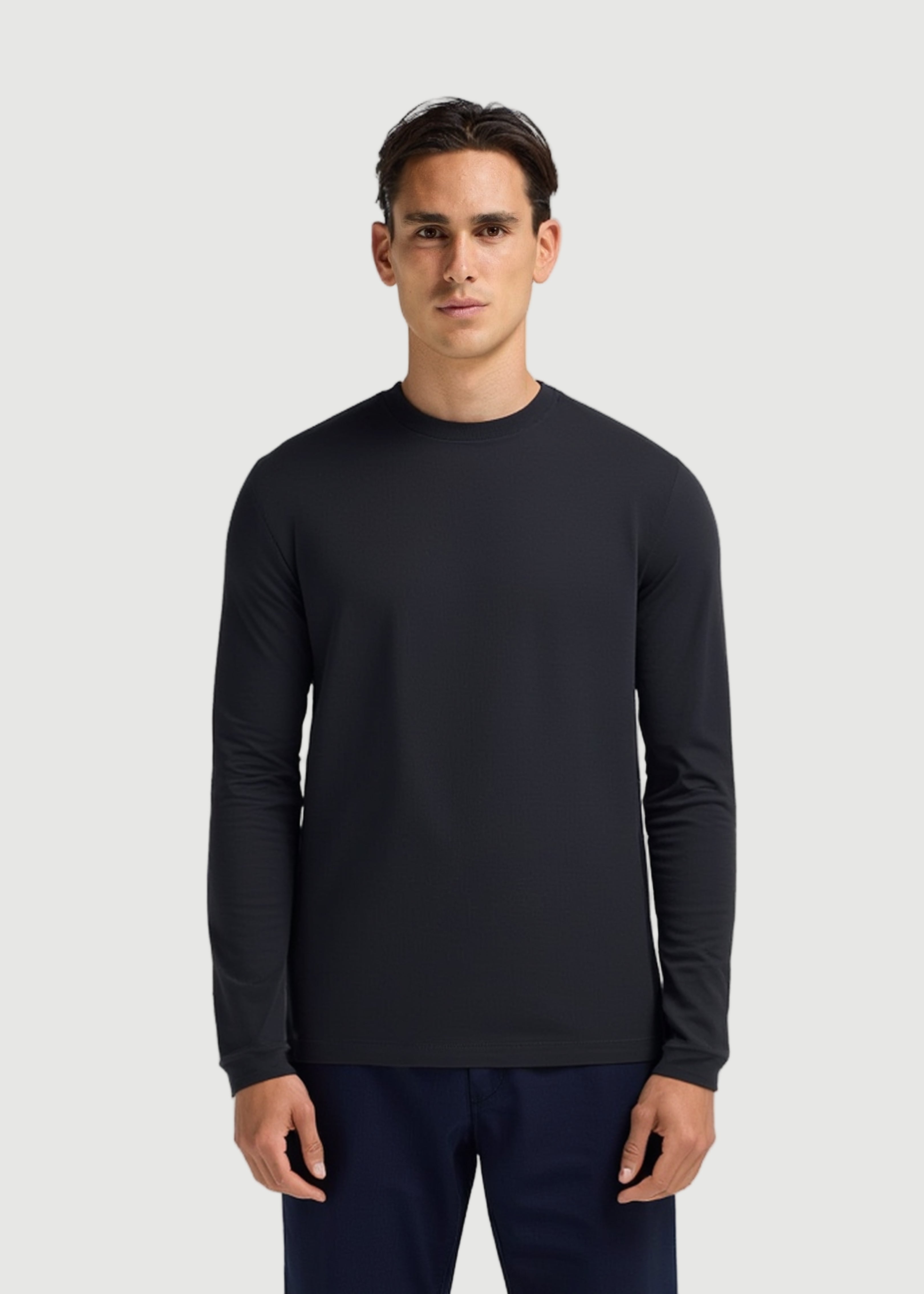 Ermal long sleeve t-shirt Dark blue