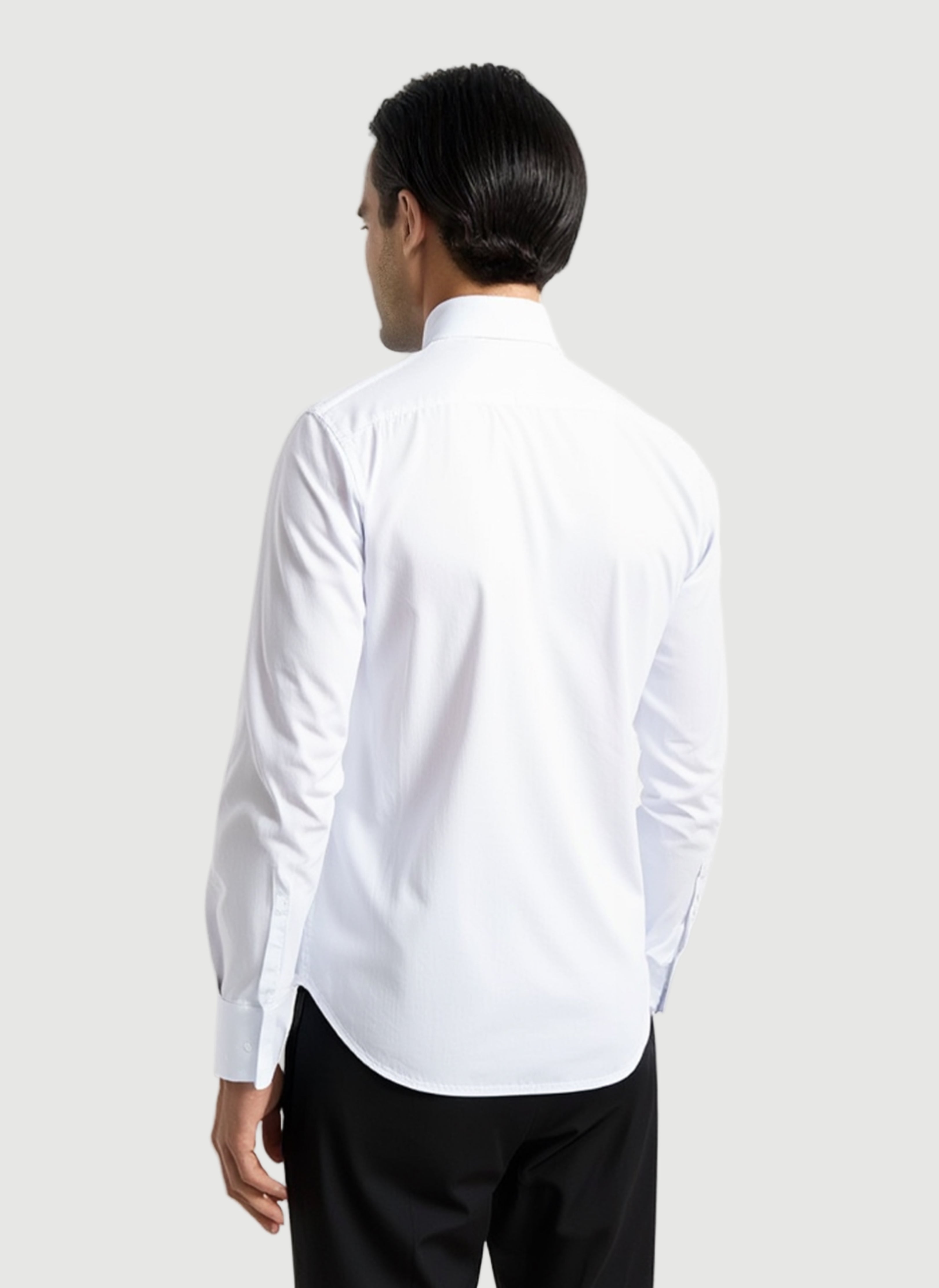 The Signature Oxford dark white