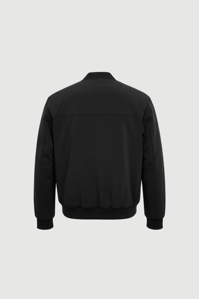 The lazio bomber jacket black
