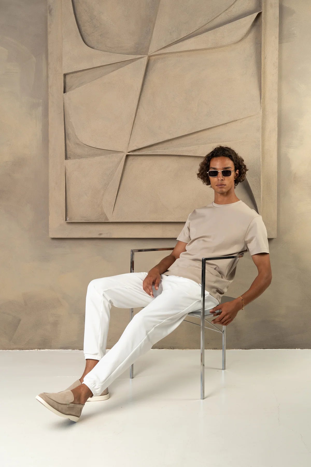 The capri t-shirt beige