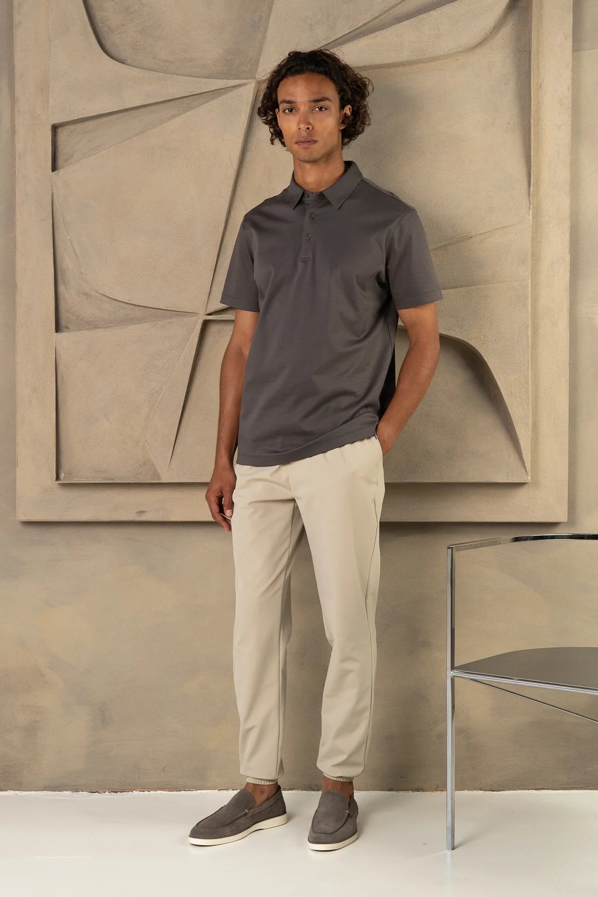 The capri polo dessert taupe