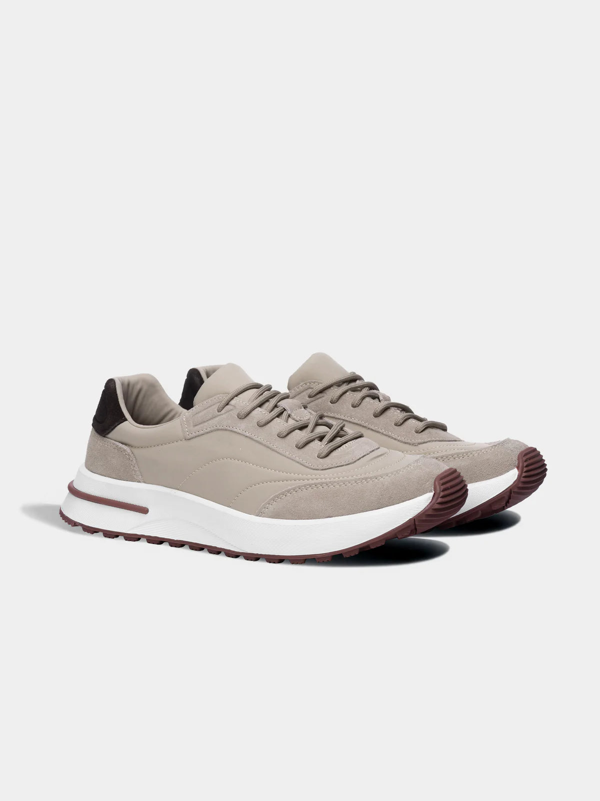 the virelli core sneakers taupe