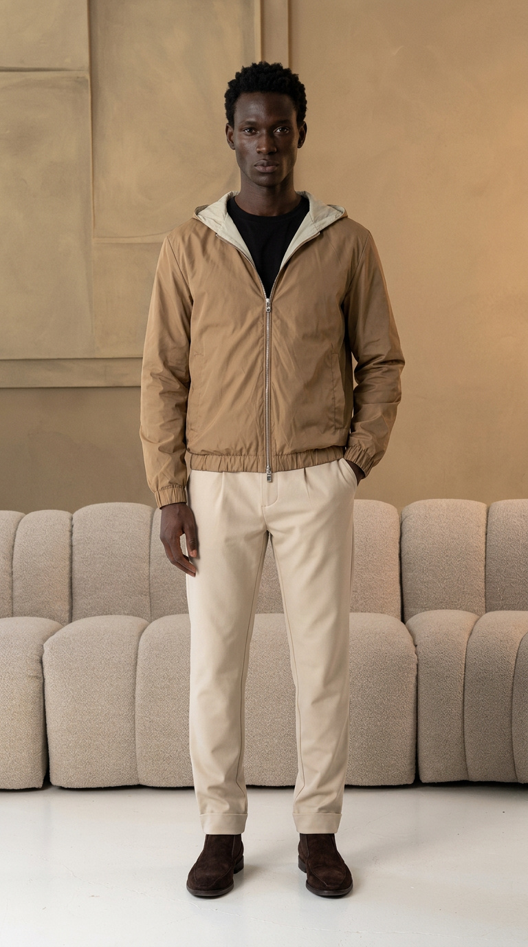 The servero jacket Mocca