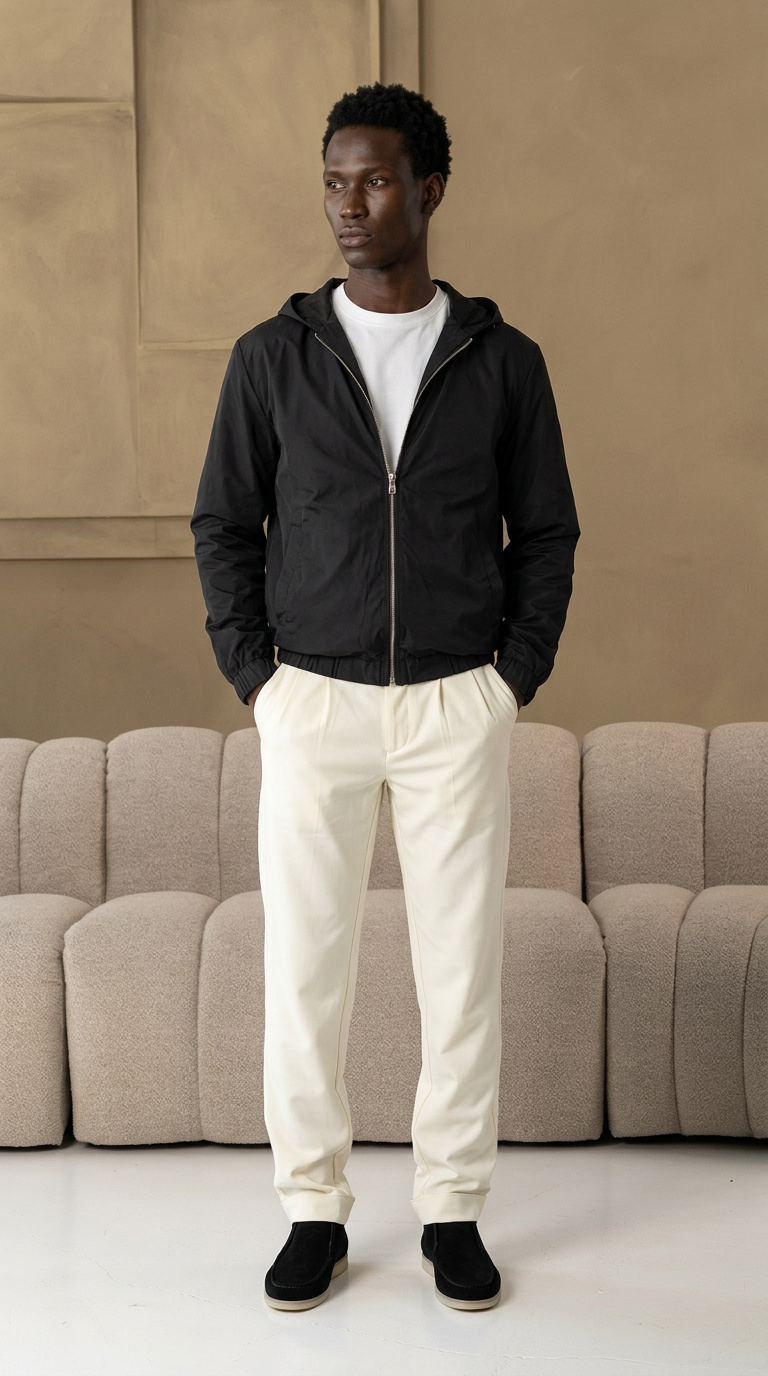 The servero jacket Black