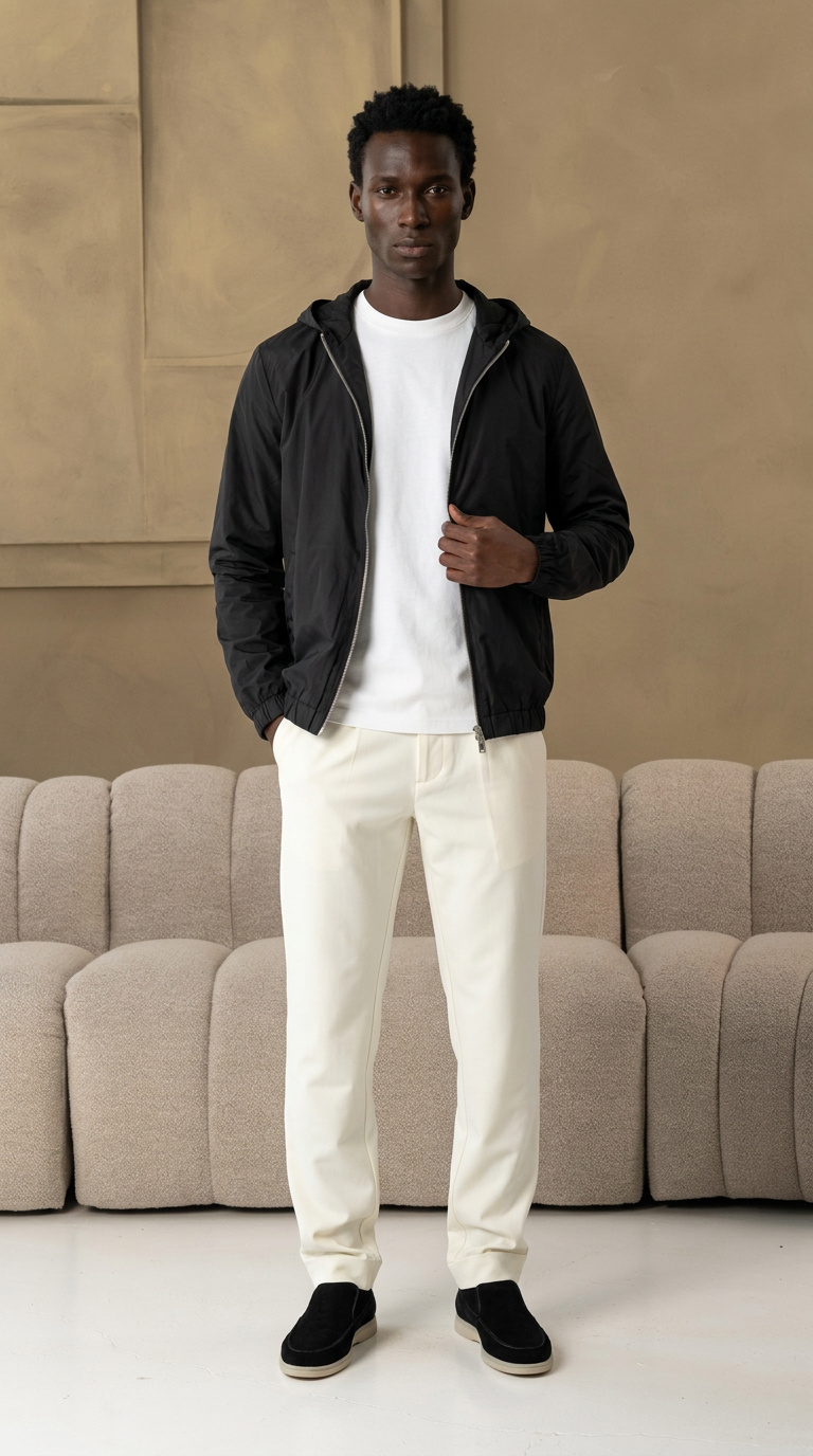 The servero jacket Black