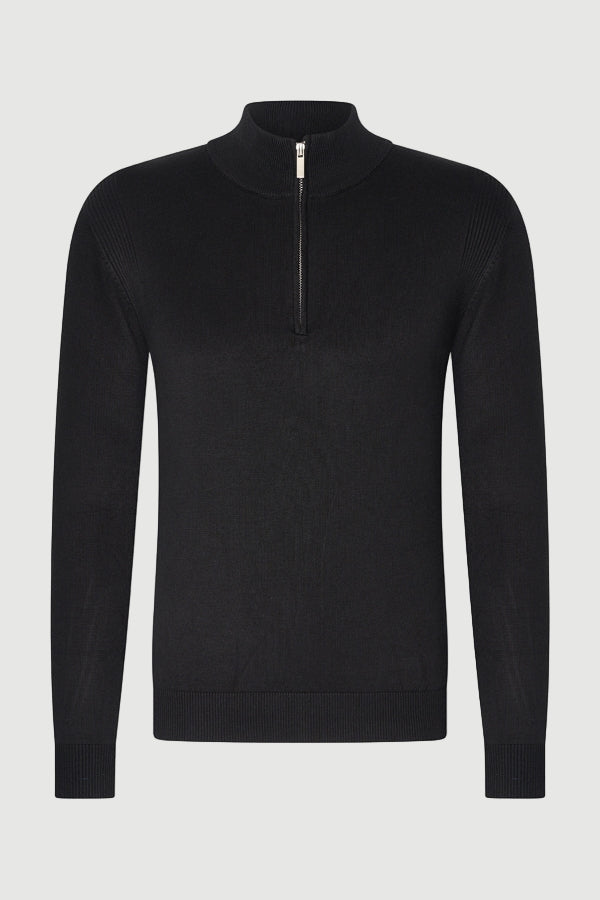 The armando zipp pullover black